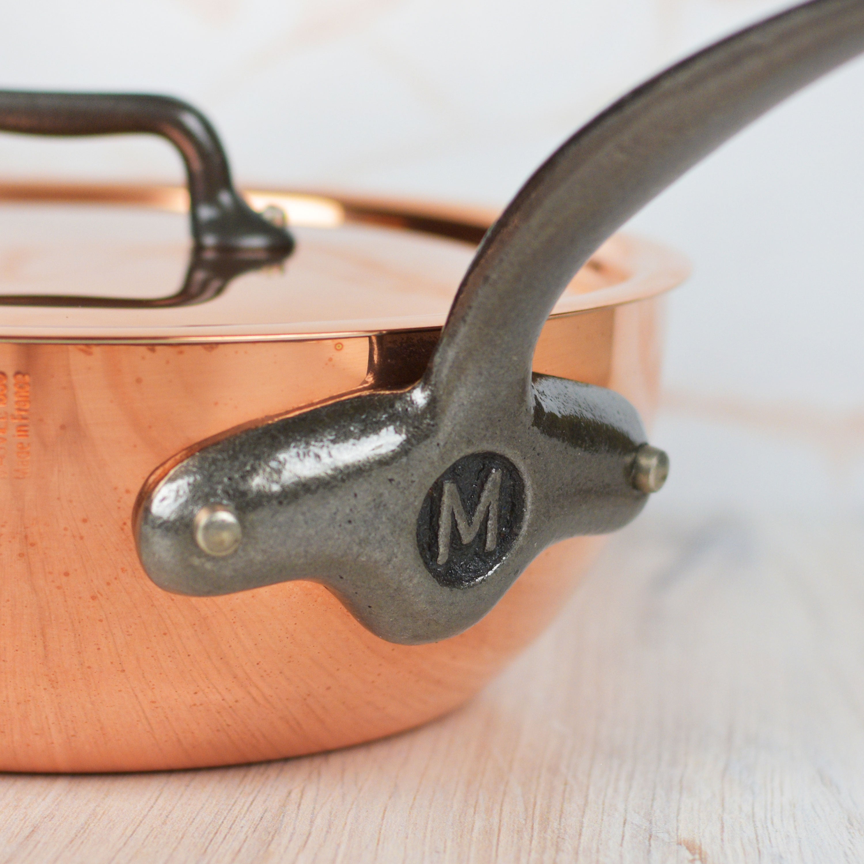 Mauviel M200Ci 2.1-quart Copper Saucier