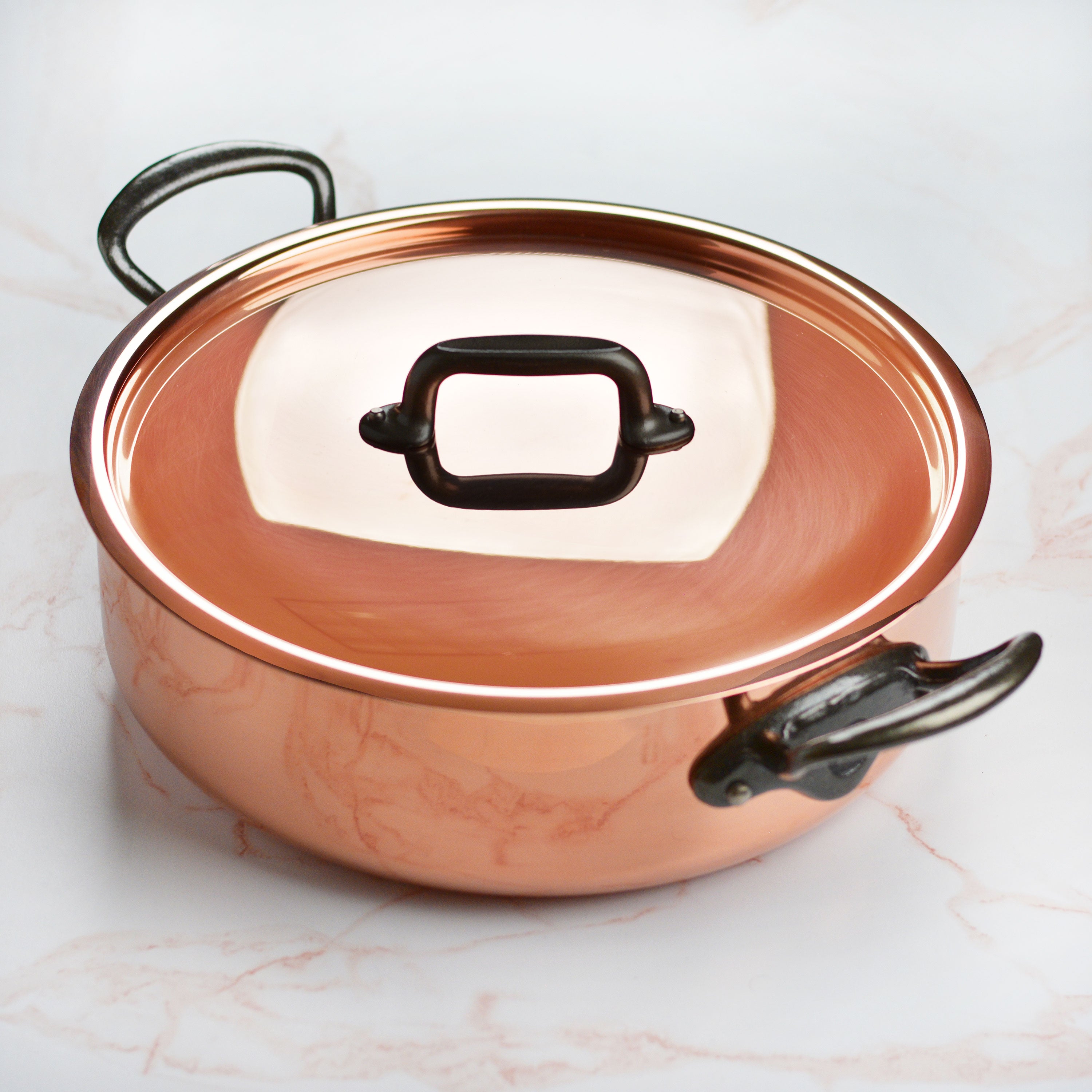 Mauviel M200Ci 5-quart Copper Rondeau