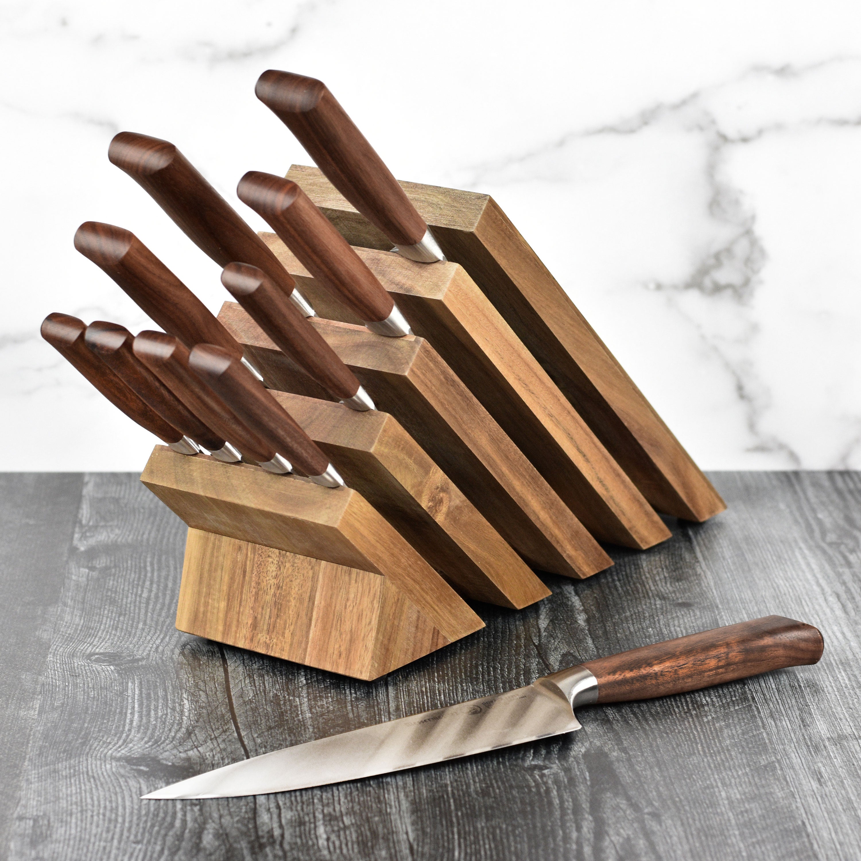 Messermeister Royale Elite 4 Piece Multi-Edge Steak Knife Set