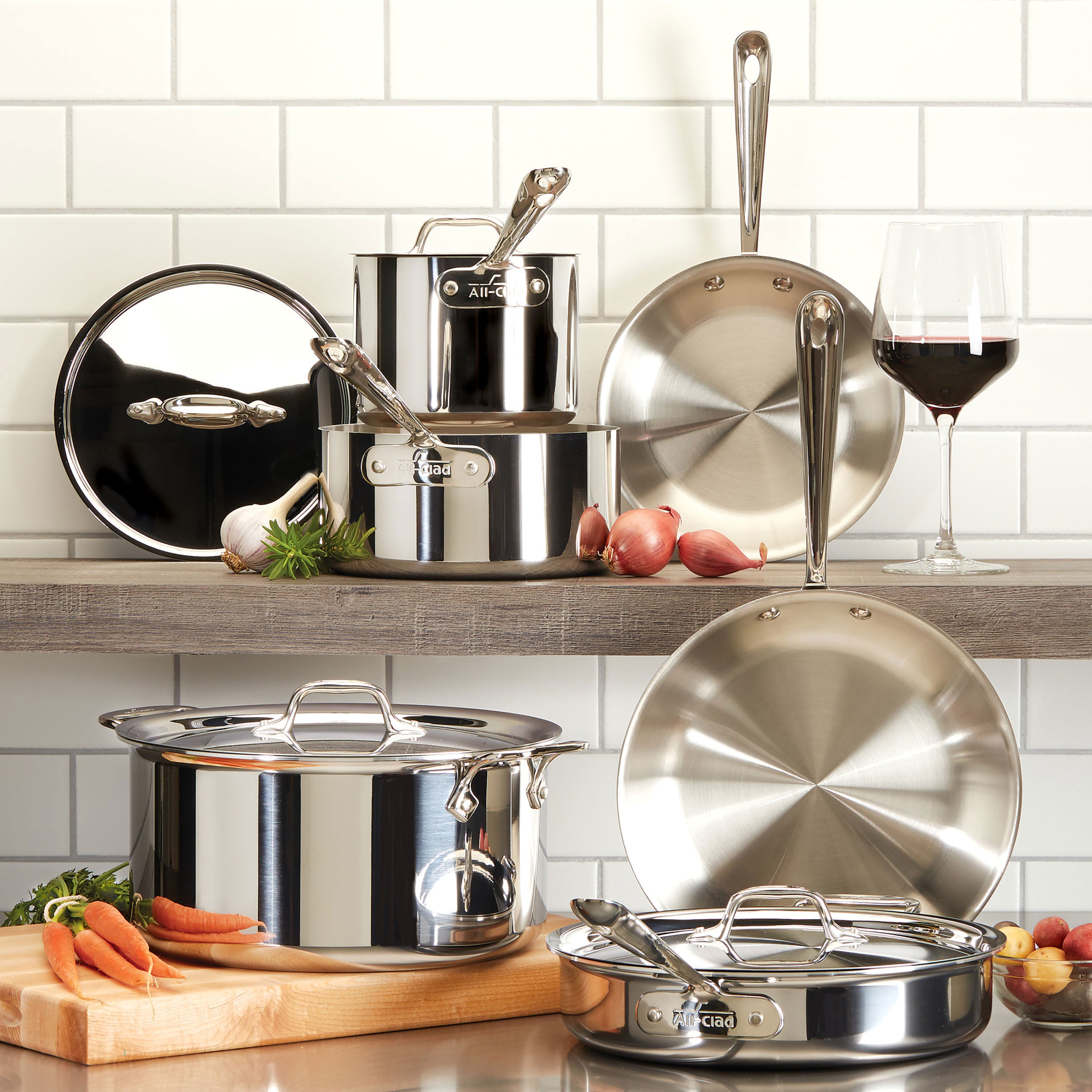 All-Clad d3 Stainless 8-quart Stock Pot