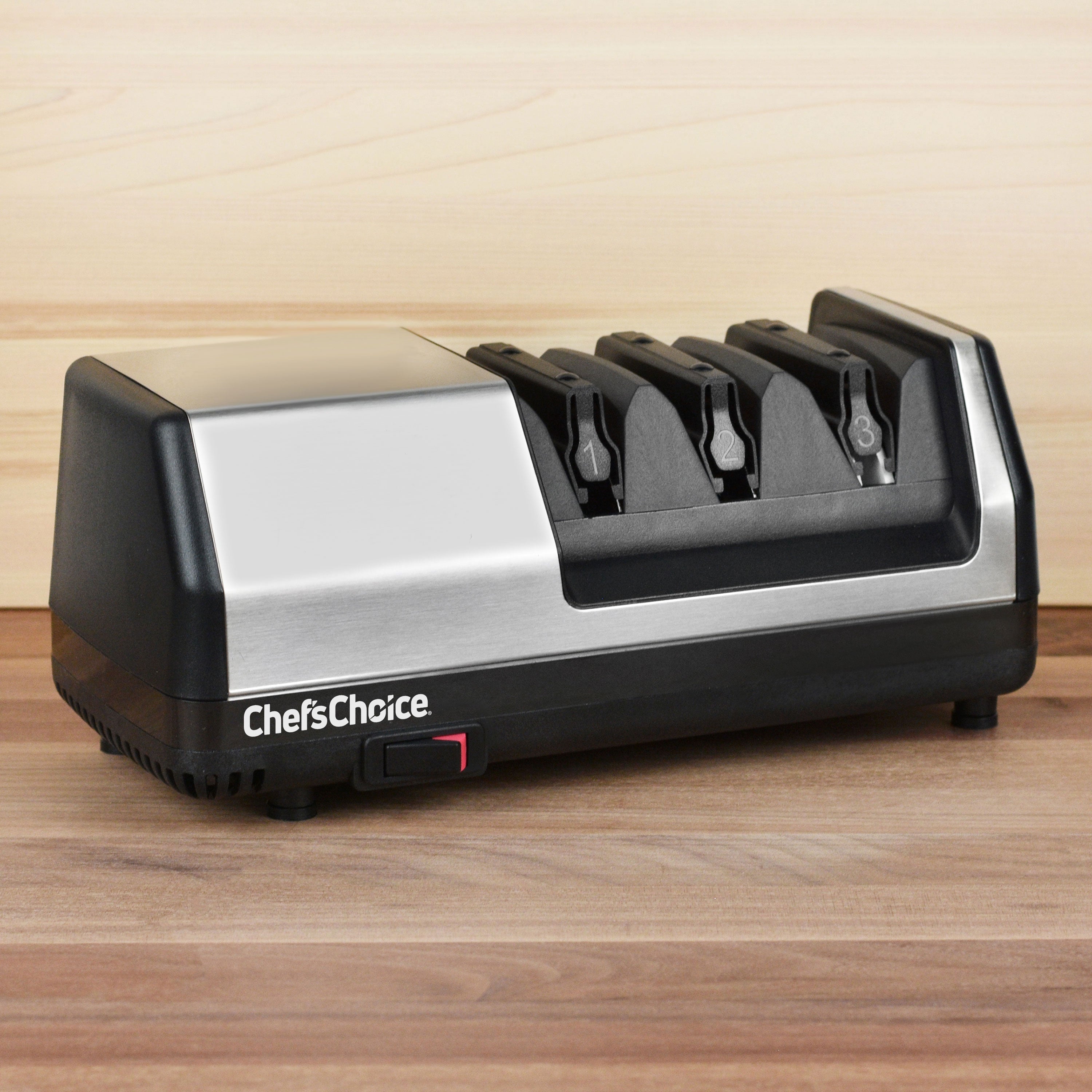 Chef's Choice 3 Stage Model 151 Stainless Steel Universal Electric Knife Sharpener