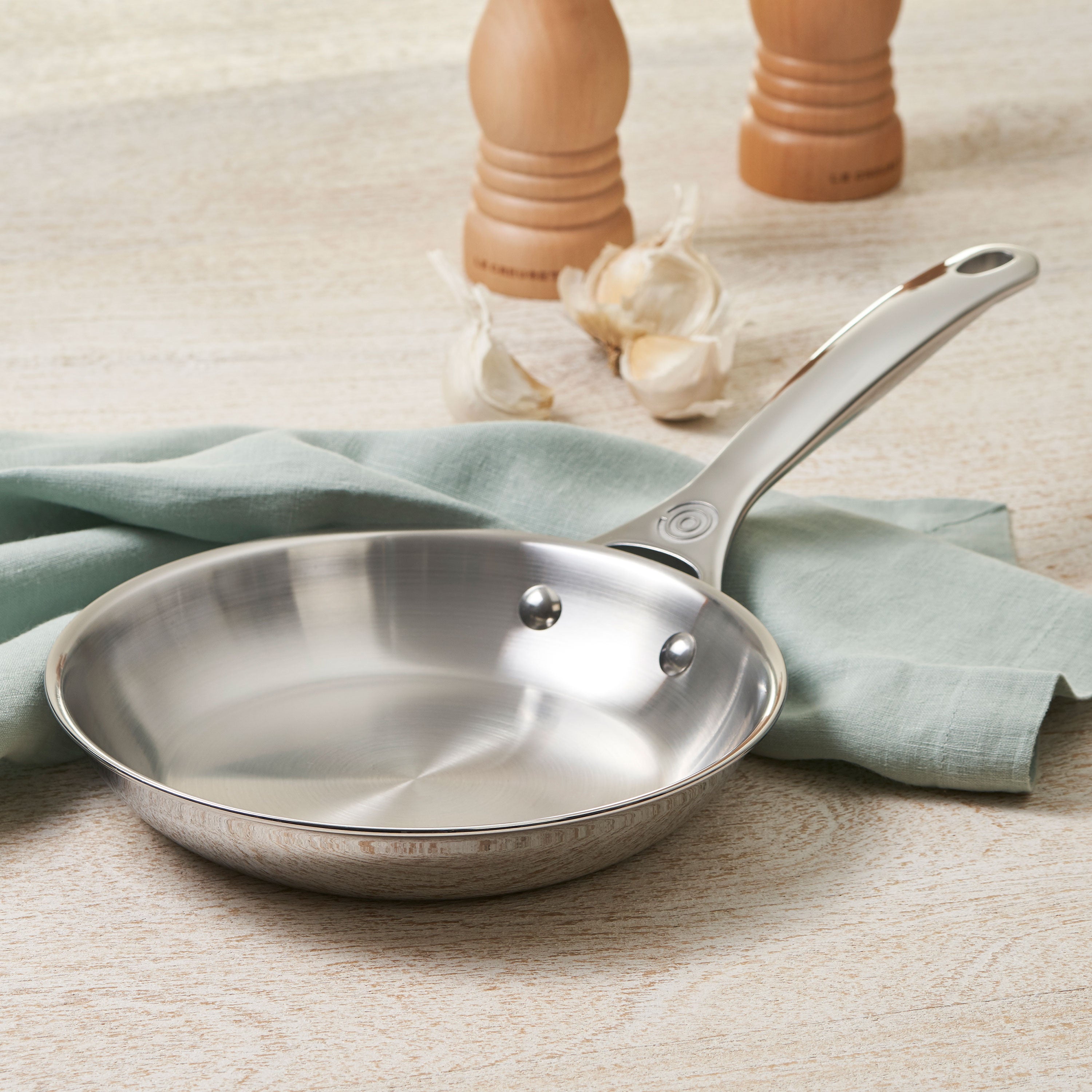 Le Creuset Stainless Steel 2 Piece 8 & 10