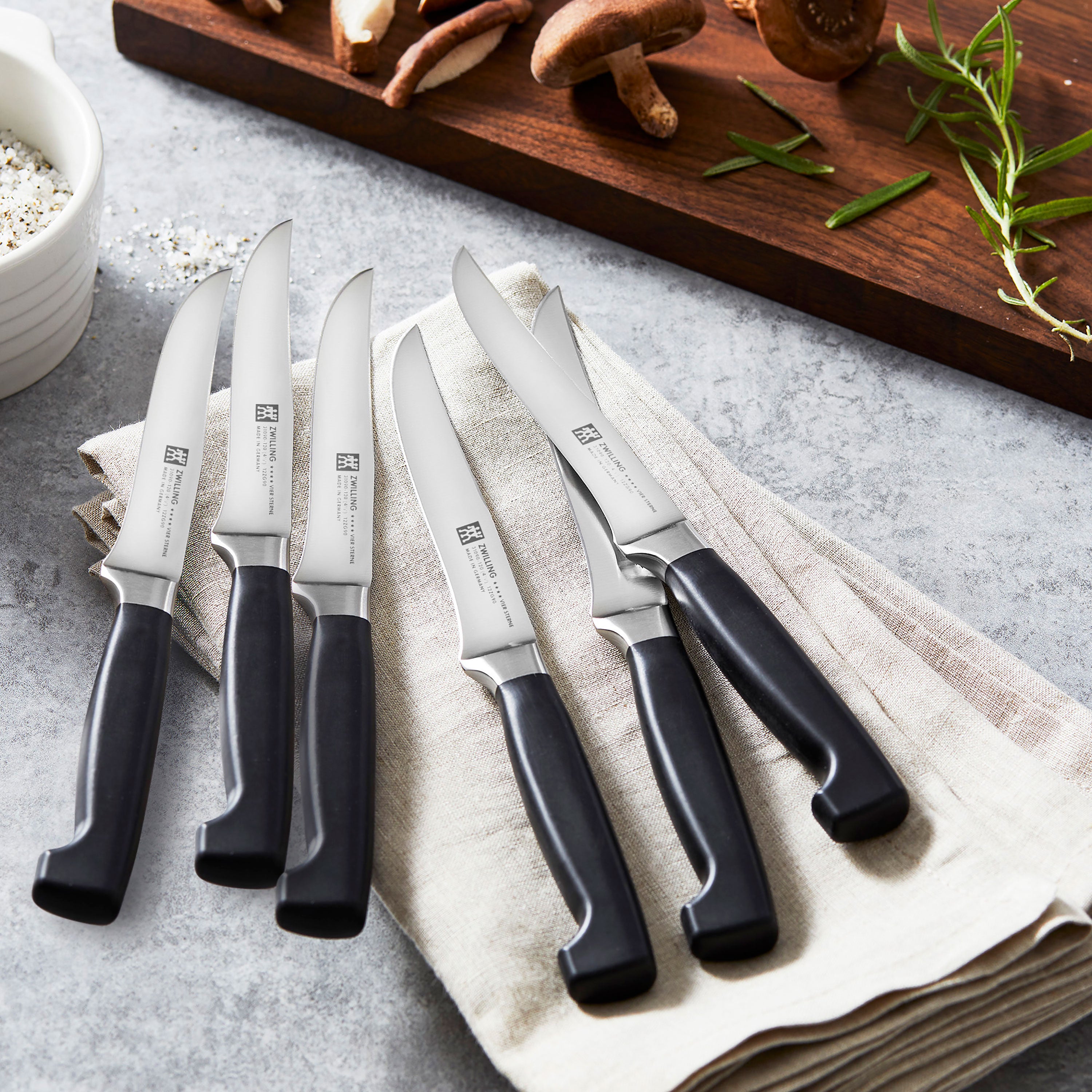 Zwilling Four Star 6 Piece Steak Knife Set