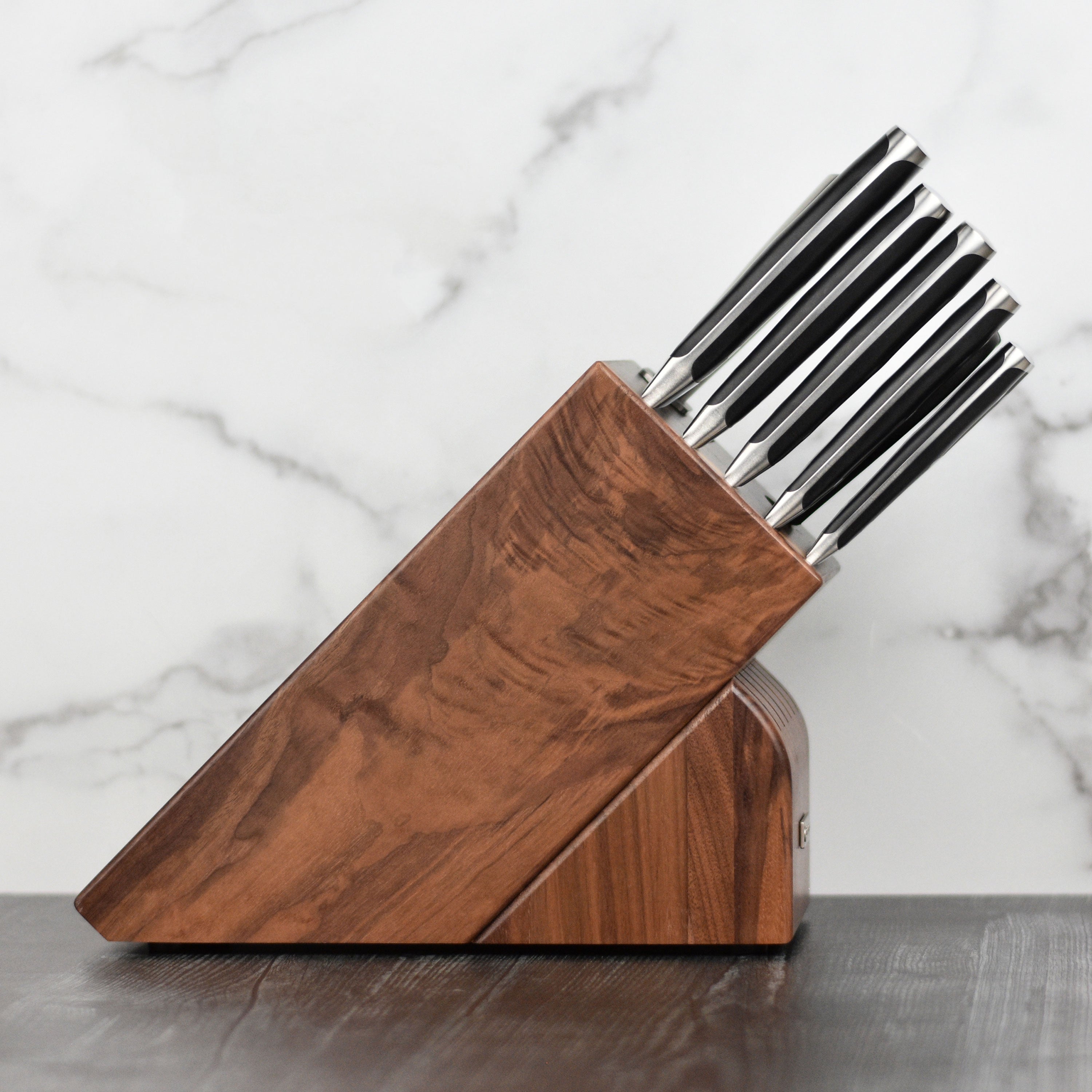 Wusthof Classic Ikon 10 Piece Walnut Knife Block Set