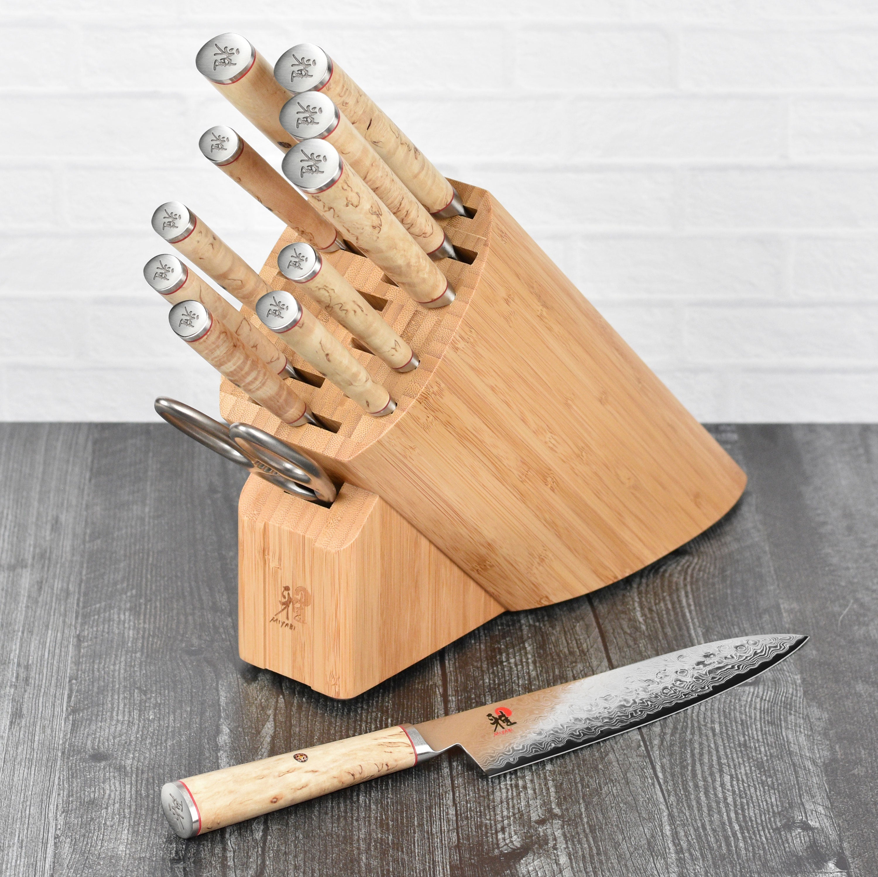 Miyabi Birchwood SG2 13 Piece Knife Block Set