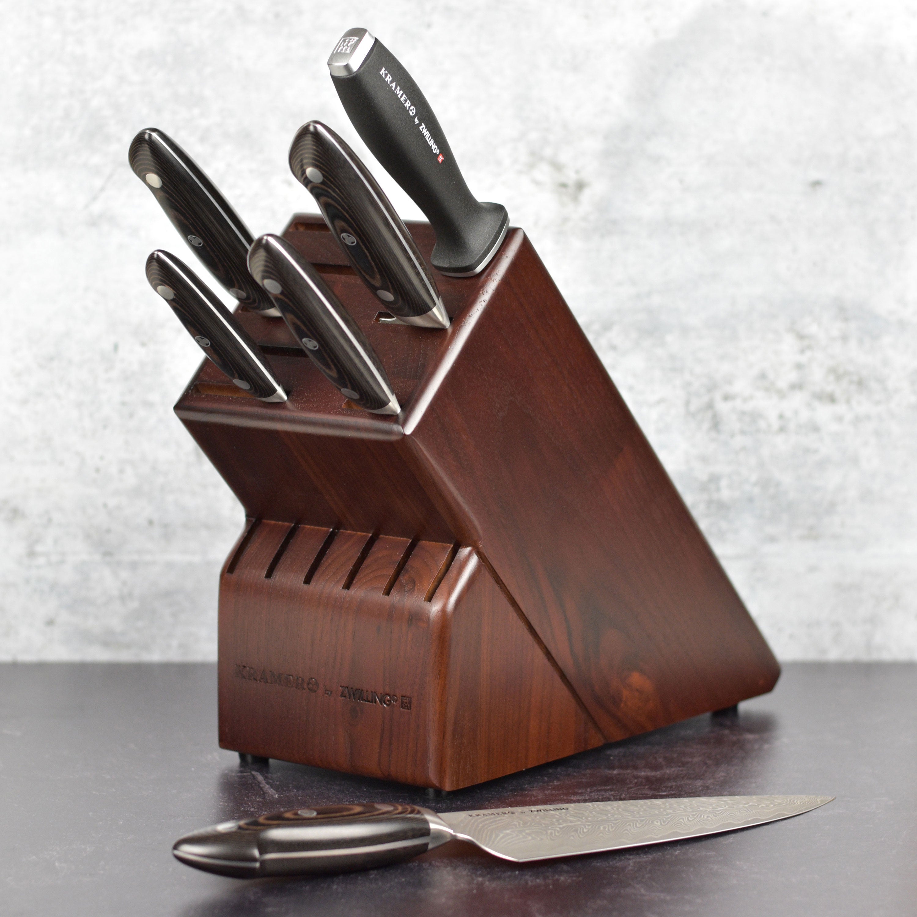 Kramer Stainless Damascus Chef's & Paring Knife Set