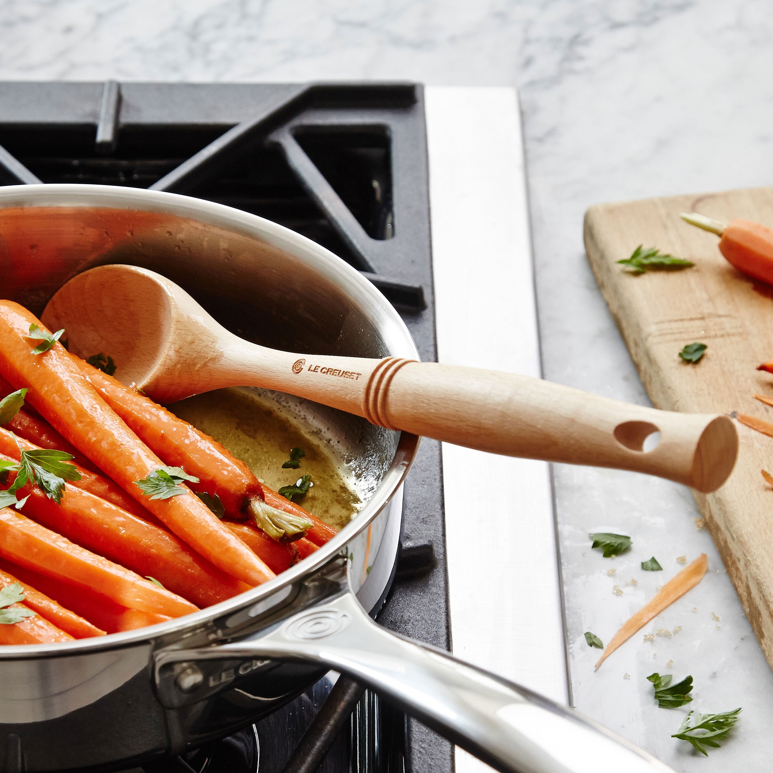 Le Creuset 3 Piece Wooden Spoon Set