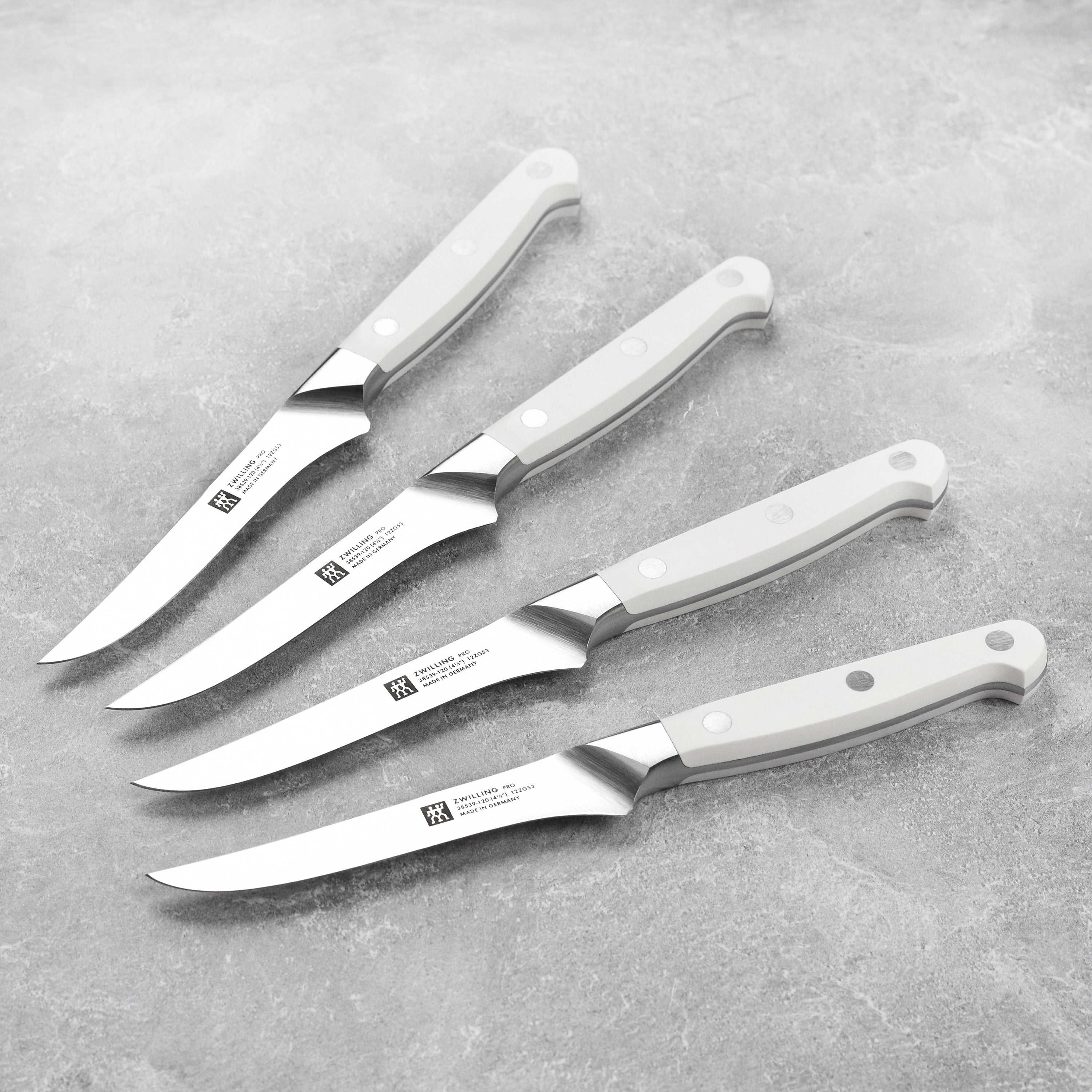 Zwilling Pro Le Blanc 4 Piece Steak Knife Set