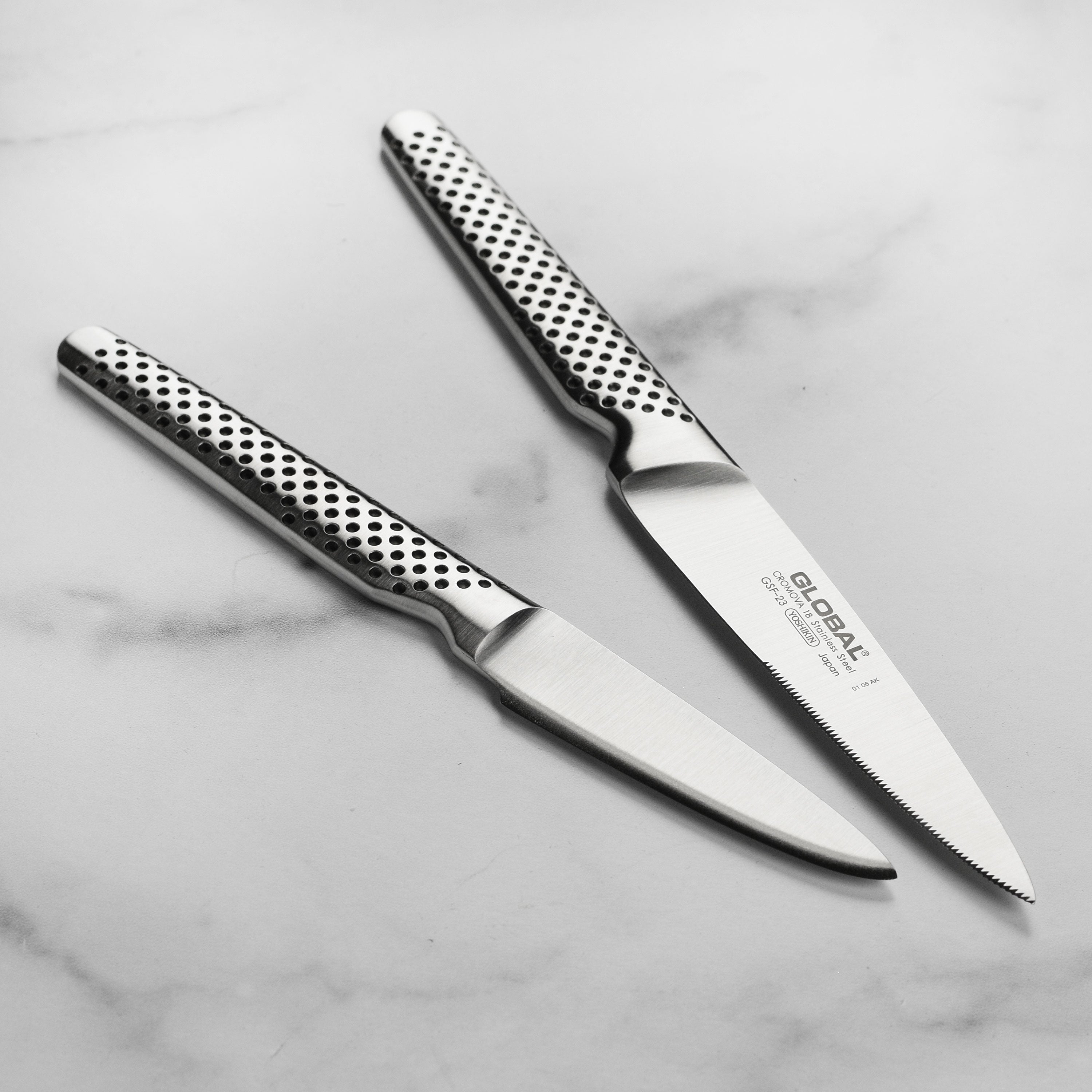 Global 2 Piece Paring & Utility Knife Set