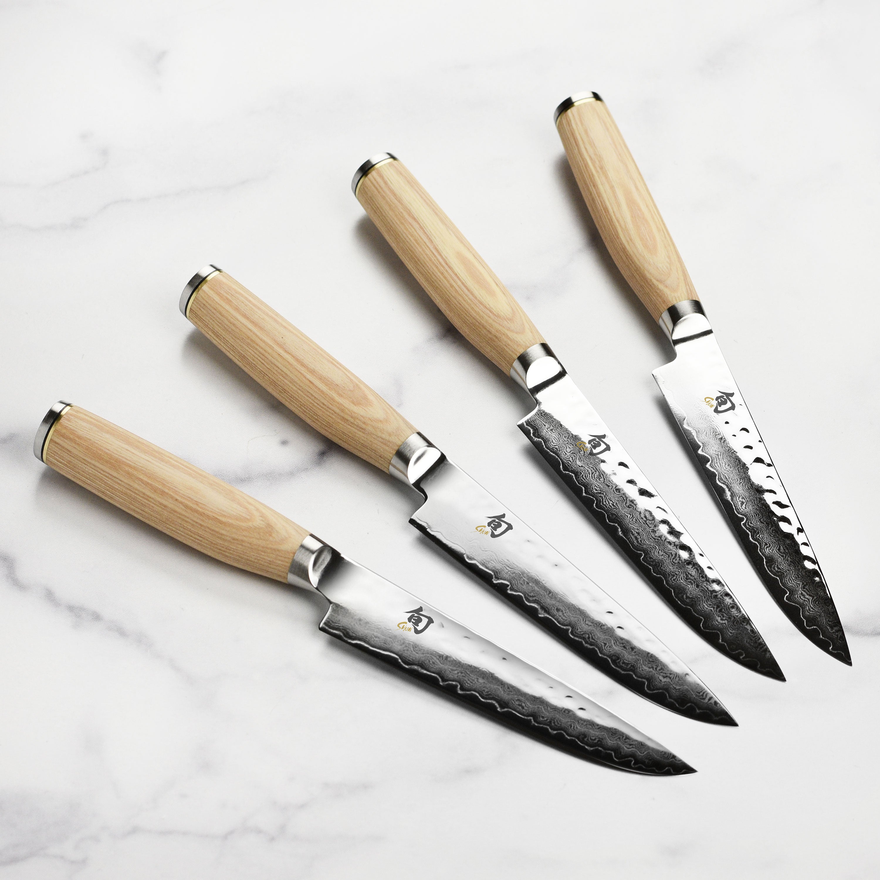 Shun Premier Blonde 4 Piece Steak Knife Set