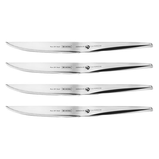 Chroma Cutlery Kasumi Titanium 5 Piece Knife Set (Free Sharpener