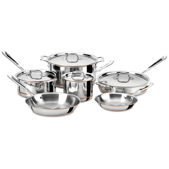 All-Clad d3 Stainless Cookware Set - 14 Piece – Cutlery and More