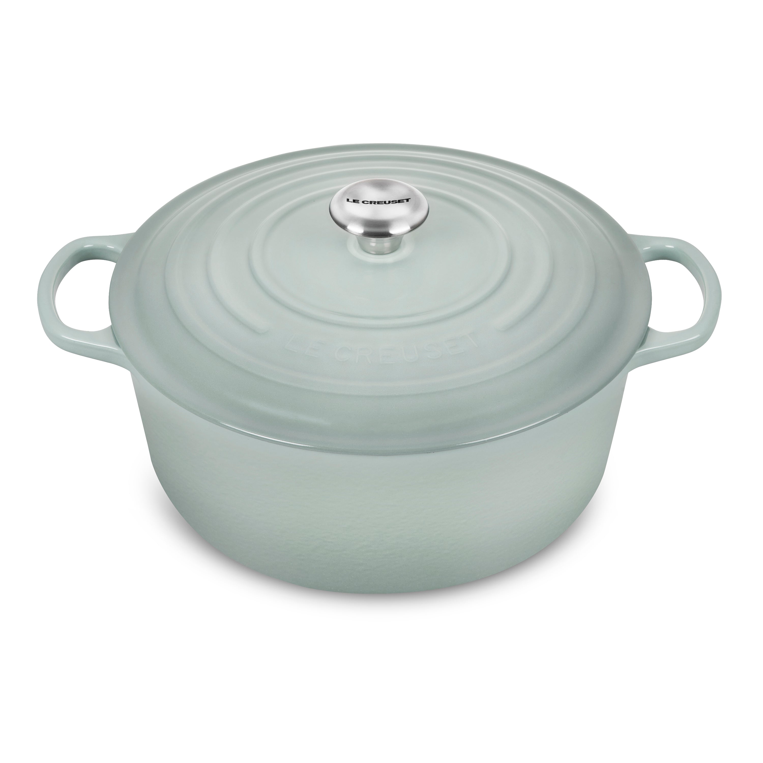 Le Creuset Signature Cast Iron 9-quart Sea Salt Round Dutch Oven