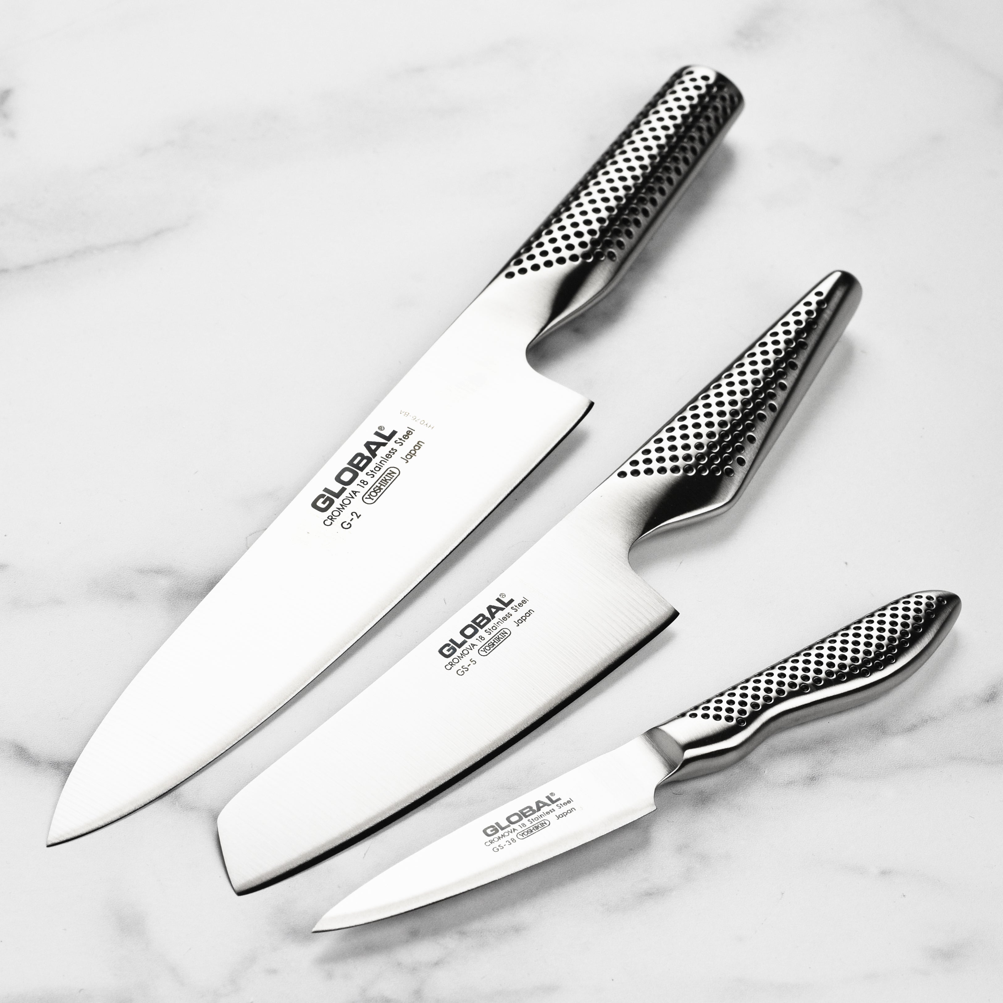 Global Knife Set - 3 Piece – Cutlery and More