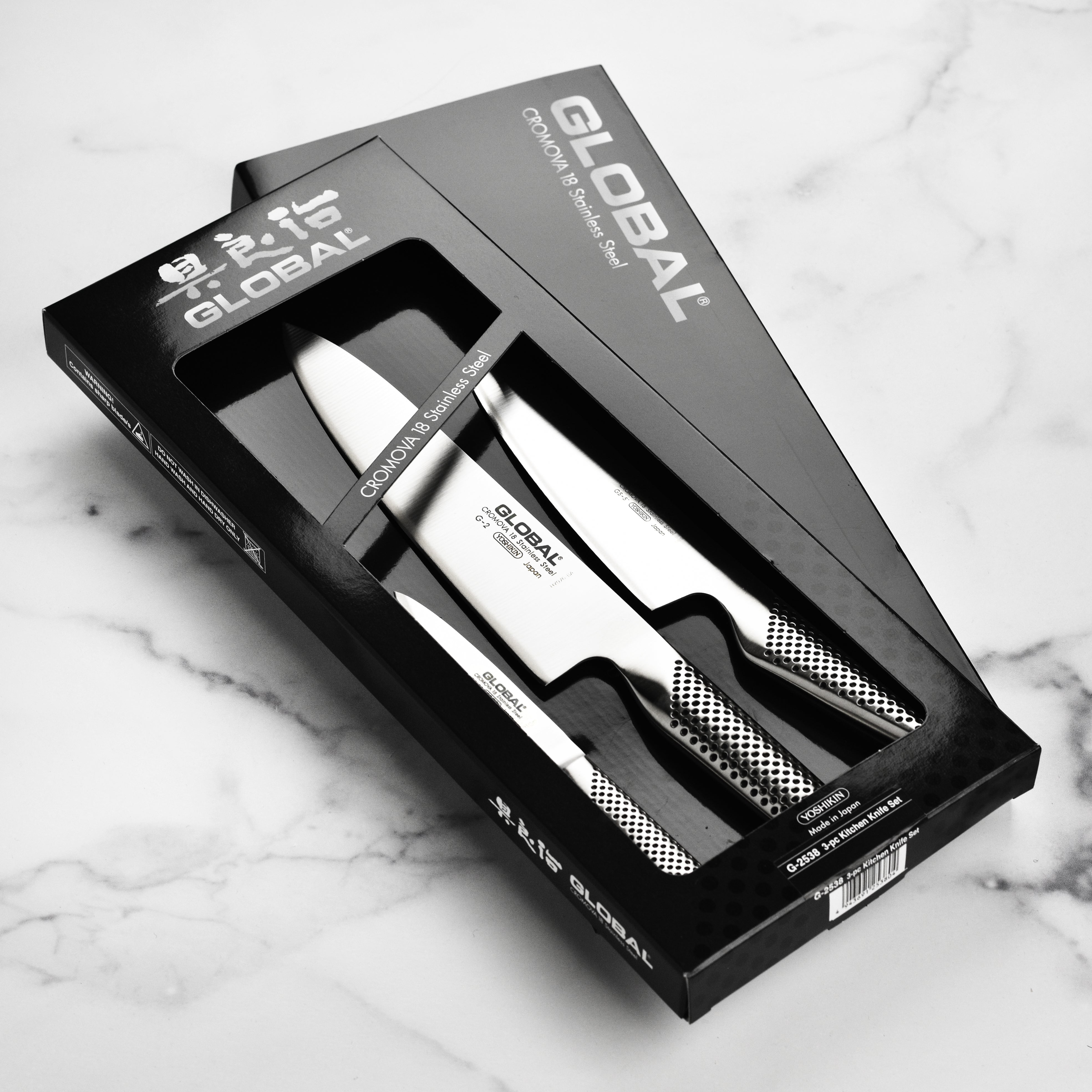 Global 3 Piece Knife Set