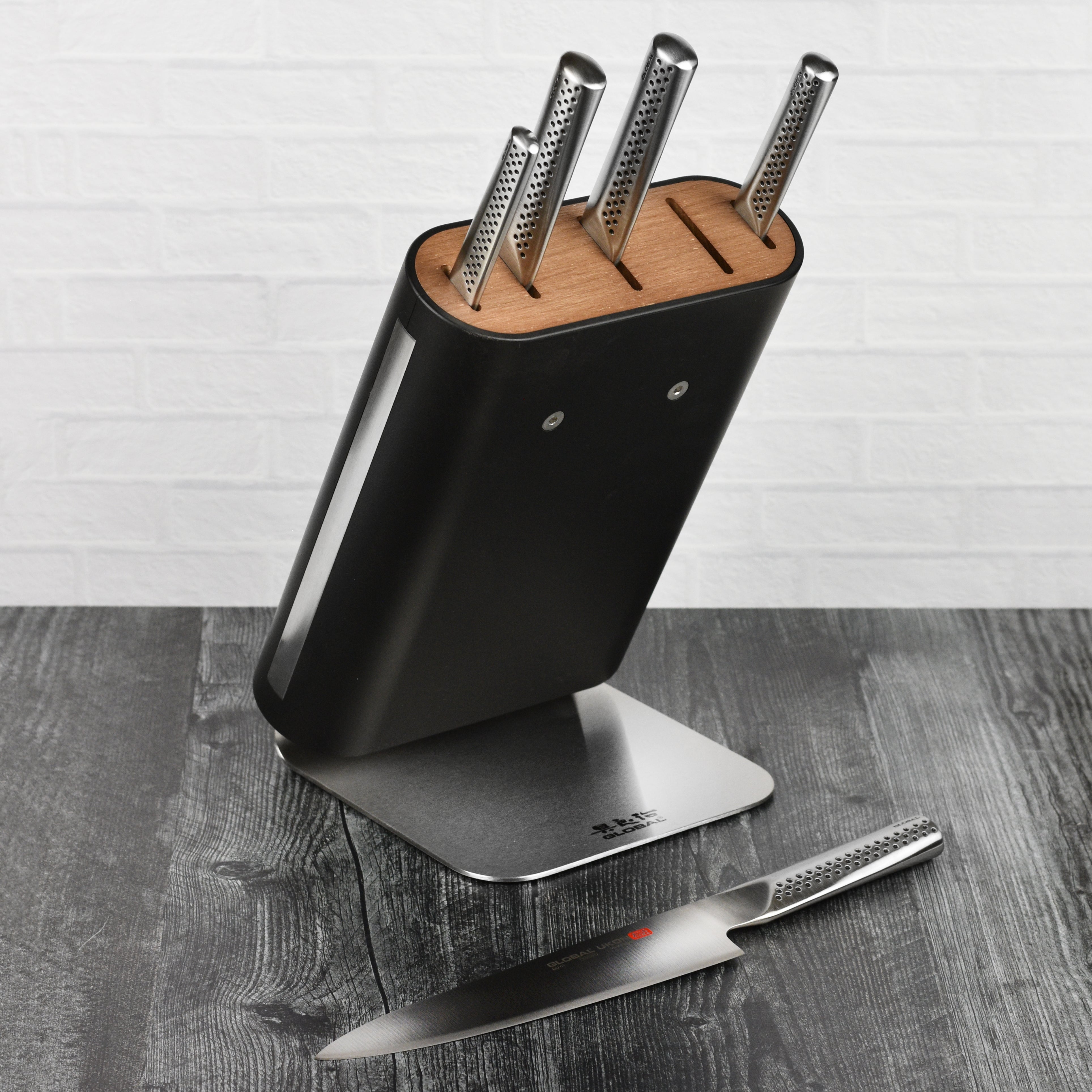 Global Ukon 6 Piece Knife Block Set