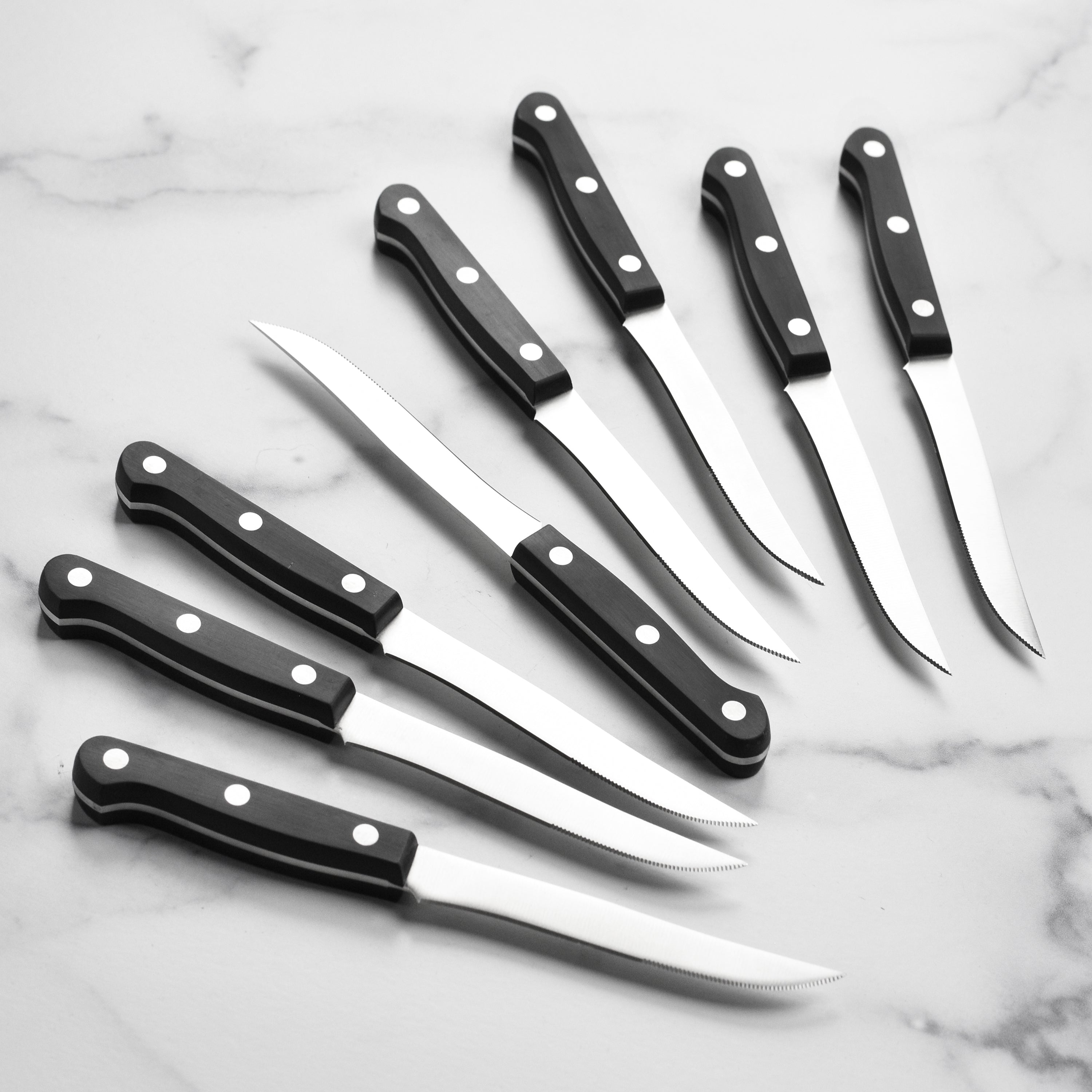 Zwilling Twin Gourmet 8 Piece Steak Knife Set with Block