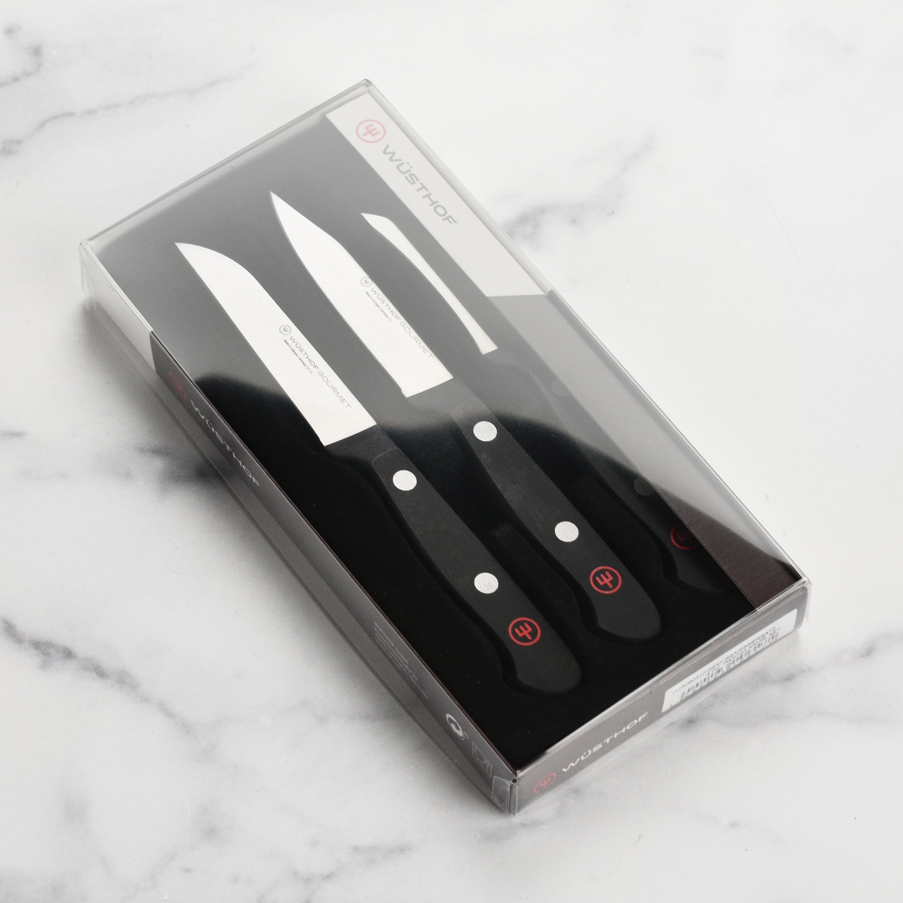 Wusthof Gourmet 3 Piece Paring Knife Set