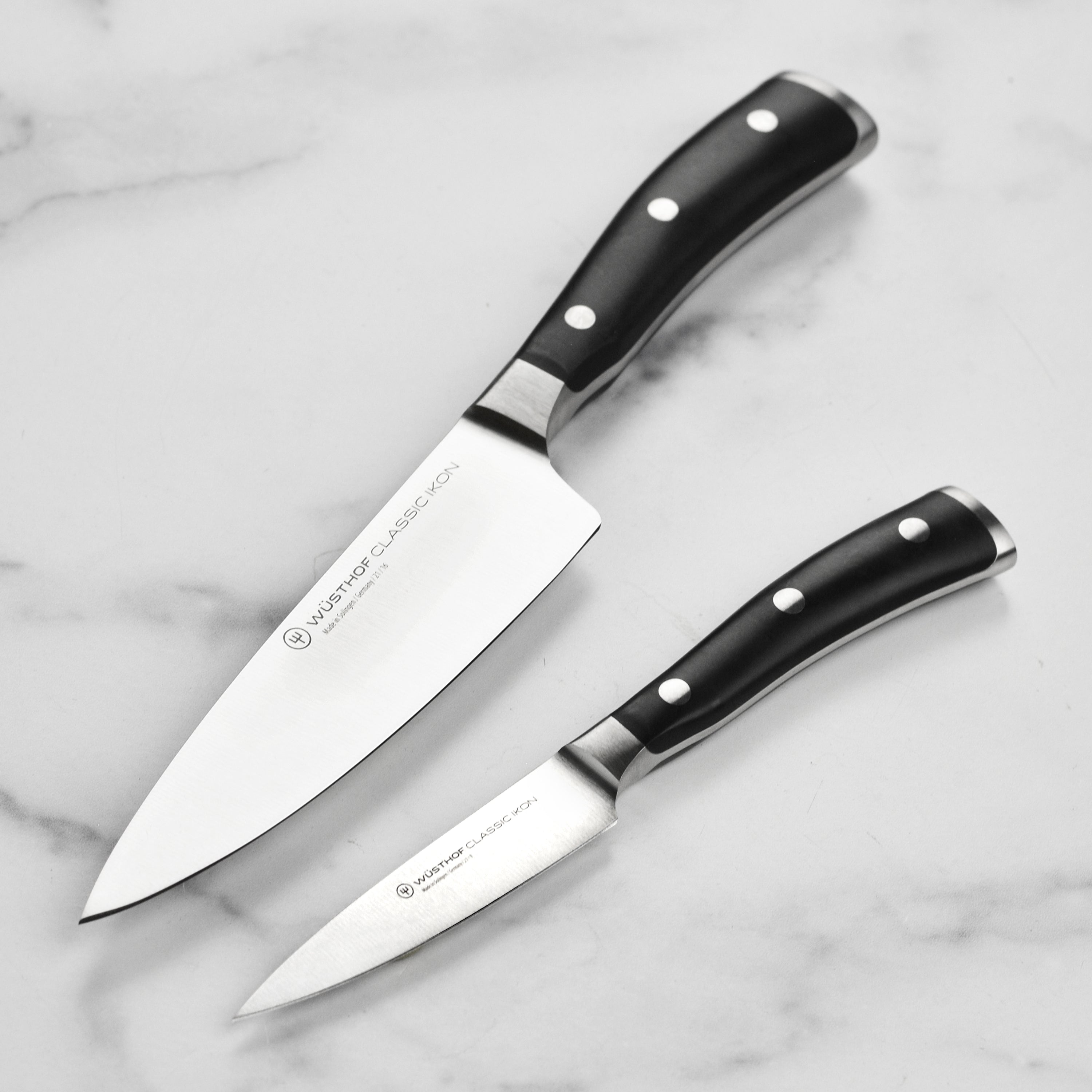 Wusthof Classic Ikon 2 Piece Chef's & Paring Knife Set