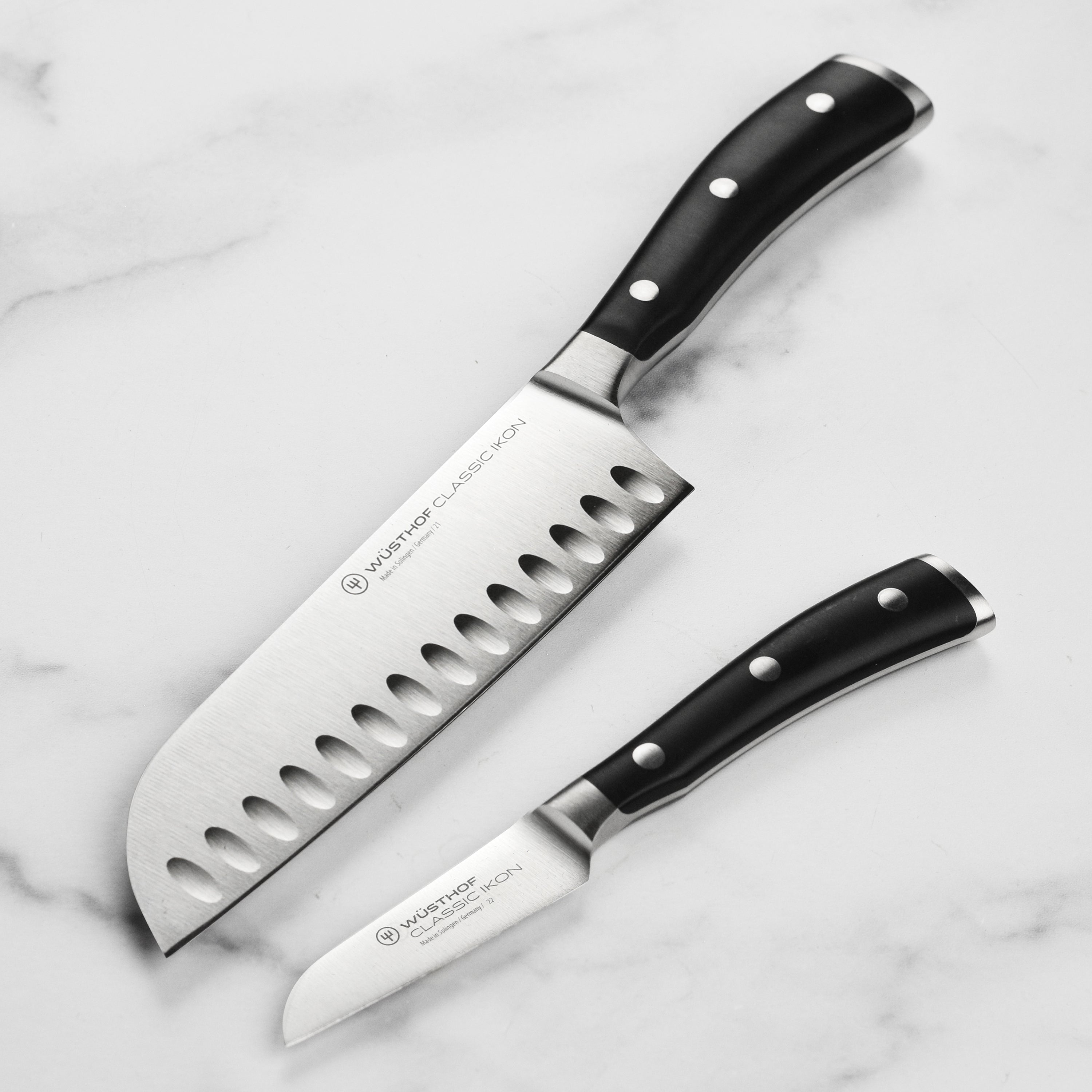 Wusthof Classic Ikon 2 Piece Asian Knife Set