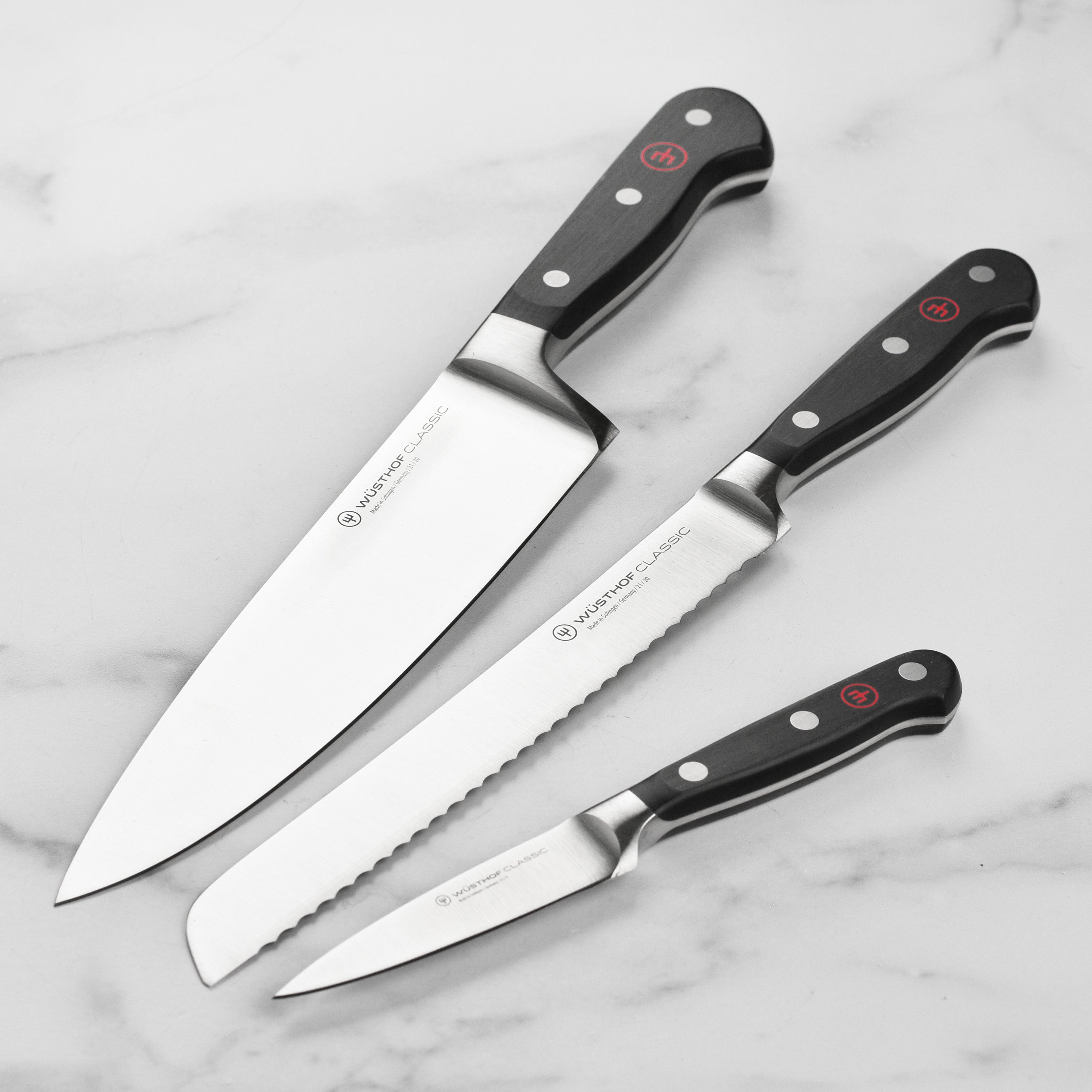 Wusthof Classic 3 Piece Knife Set