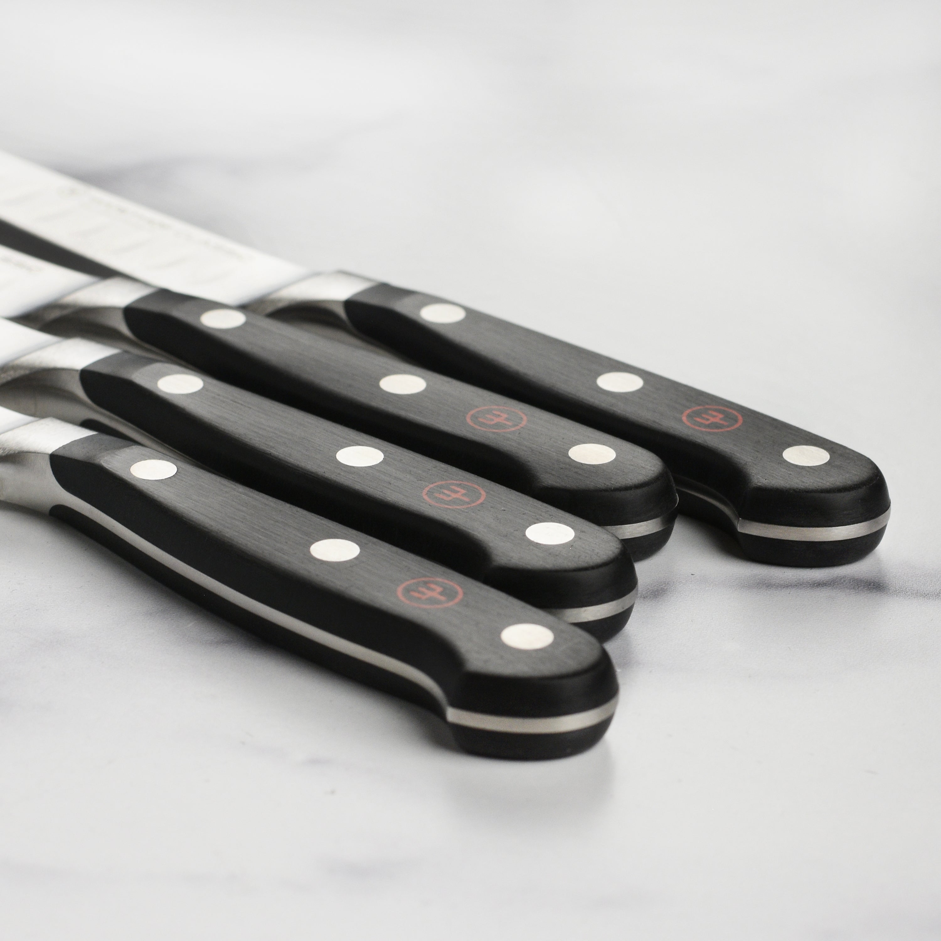 Wusthof Classic 4 Piece Hollow Edge Steak Knife Set