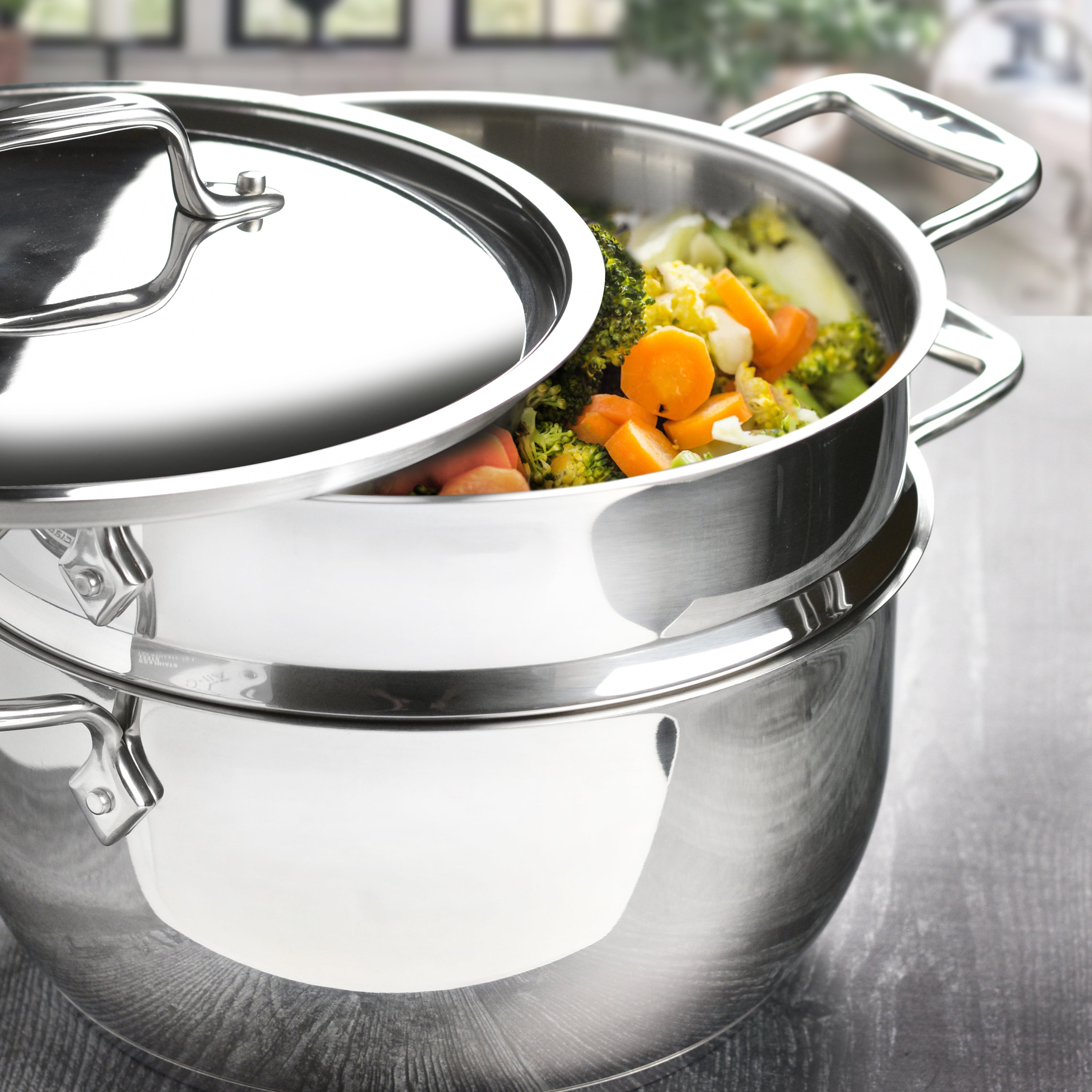 All-Clad 5-quart Steaming Pot