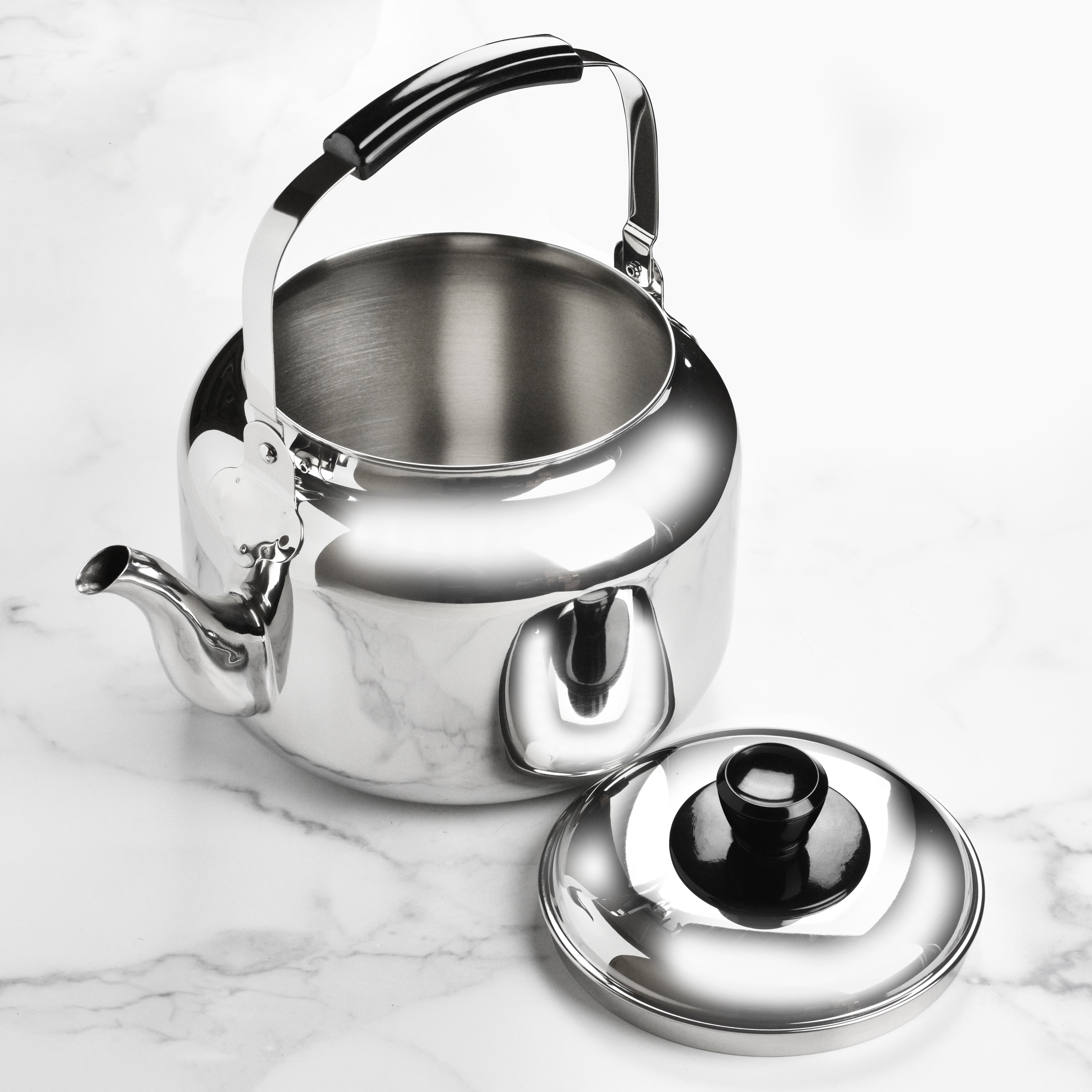 Demeyere 4.2-quart Stainless Steel Tea Kettle