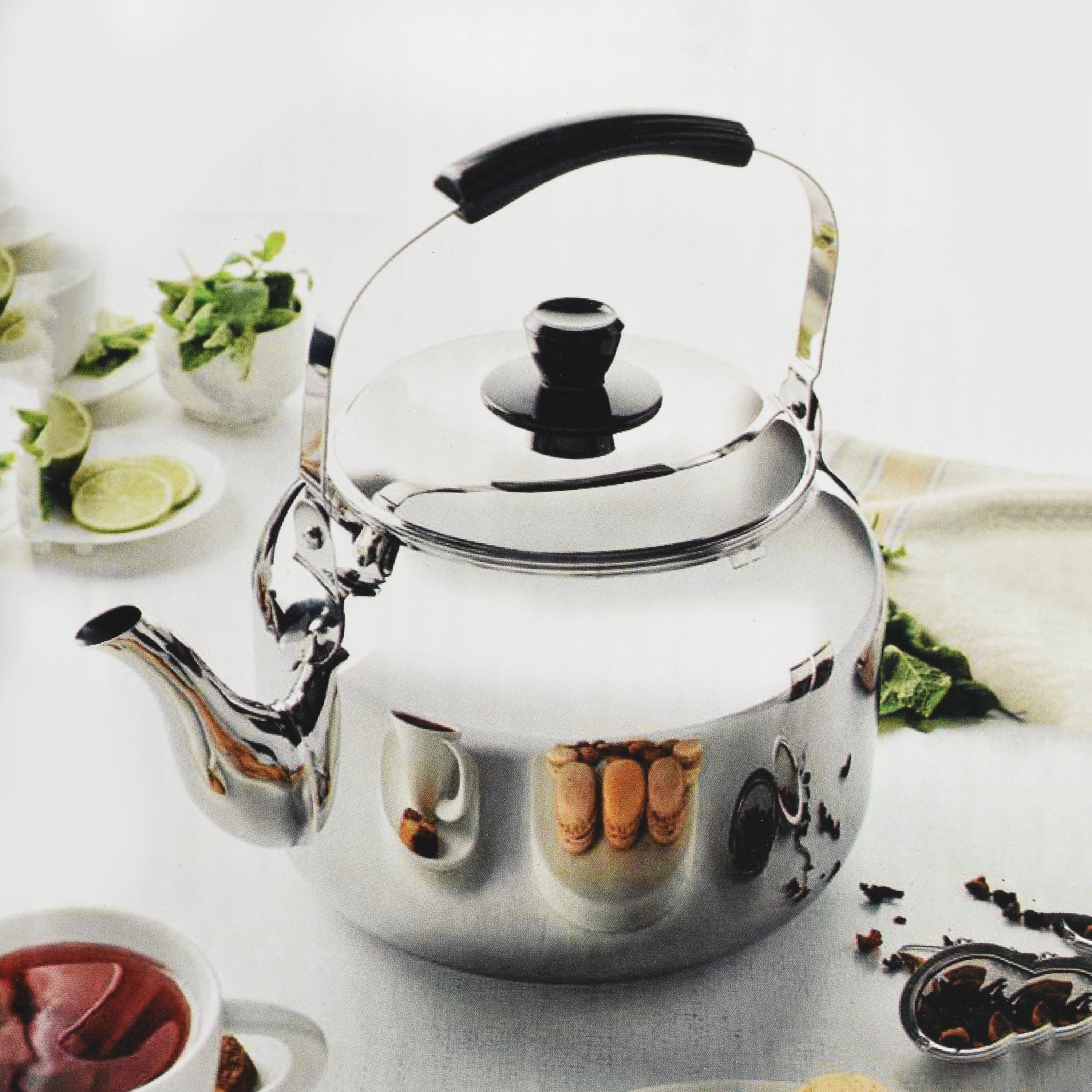 Demeyere 4.2-quart Stainless Steel Tea Kettle