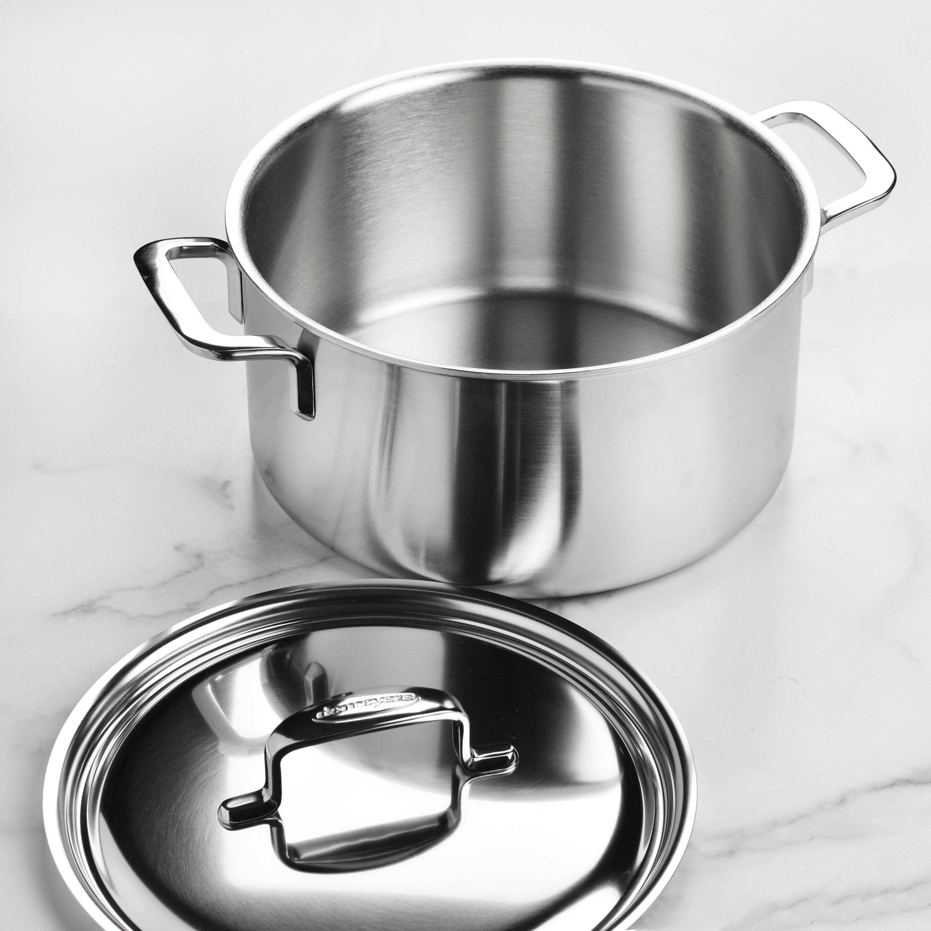 Demeyere 5-Plus 5.5-quart Stainless Steel Dutch Oven