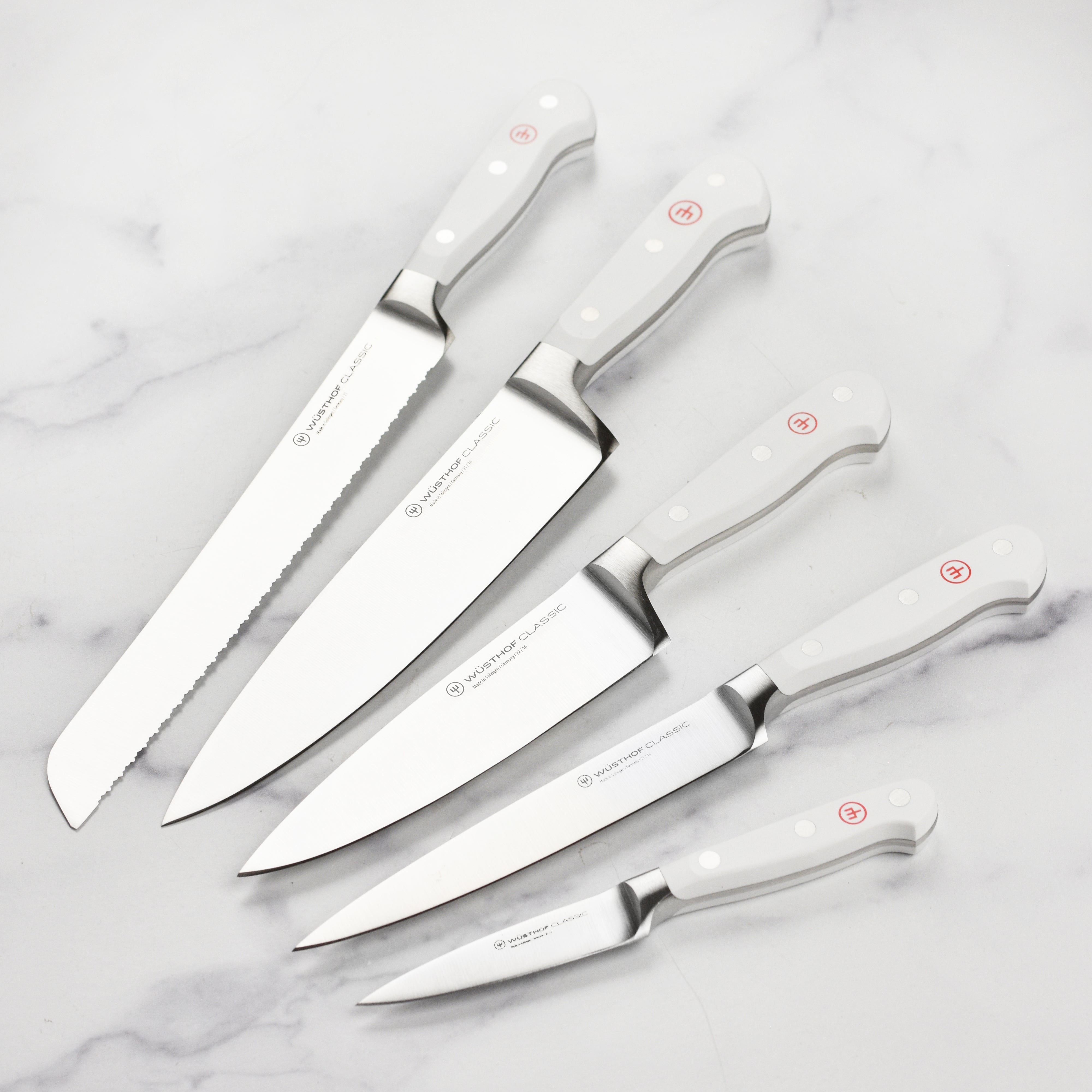 Wusthof Classic White 12 Piece Knife Block Set