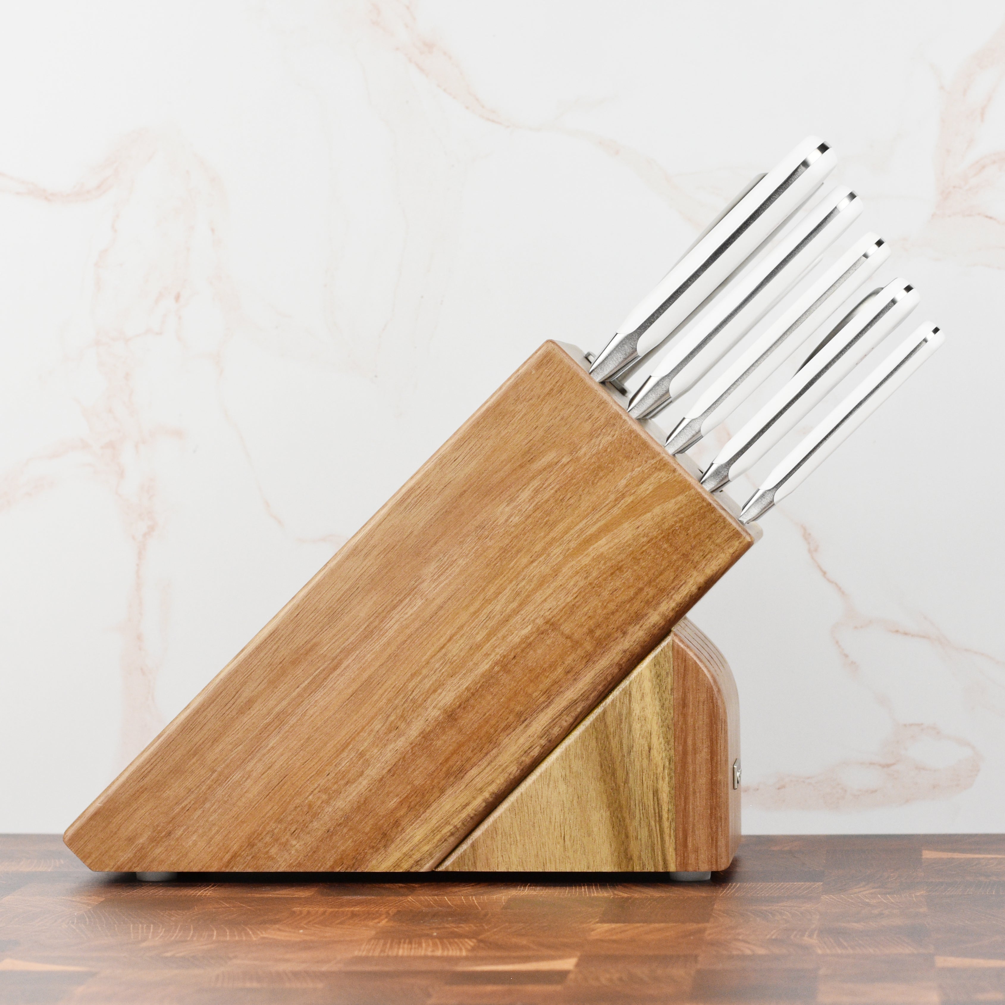 Wusthof Classic White 9 Piece Knife Block Set