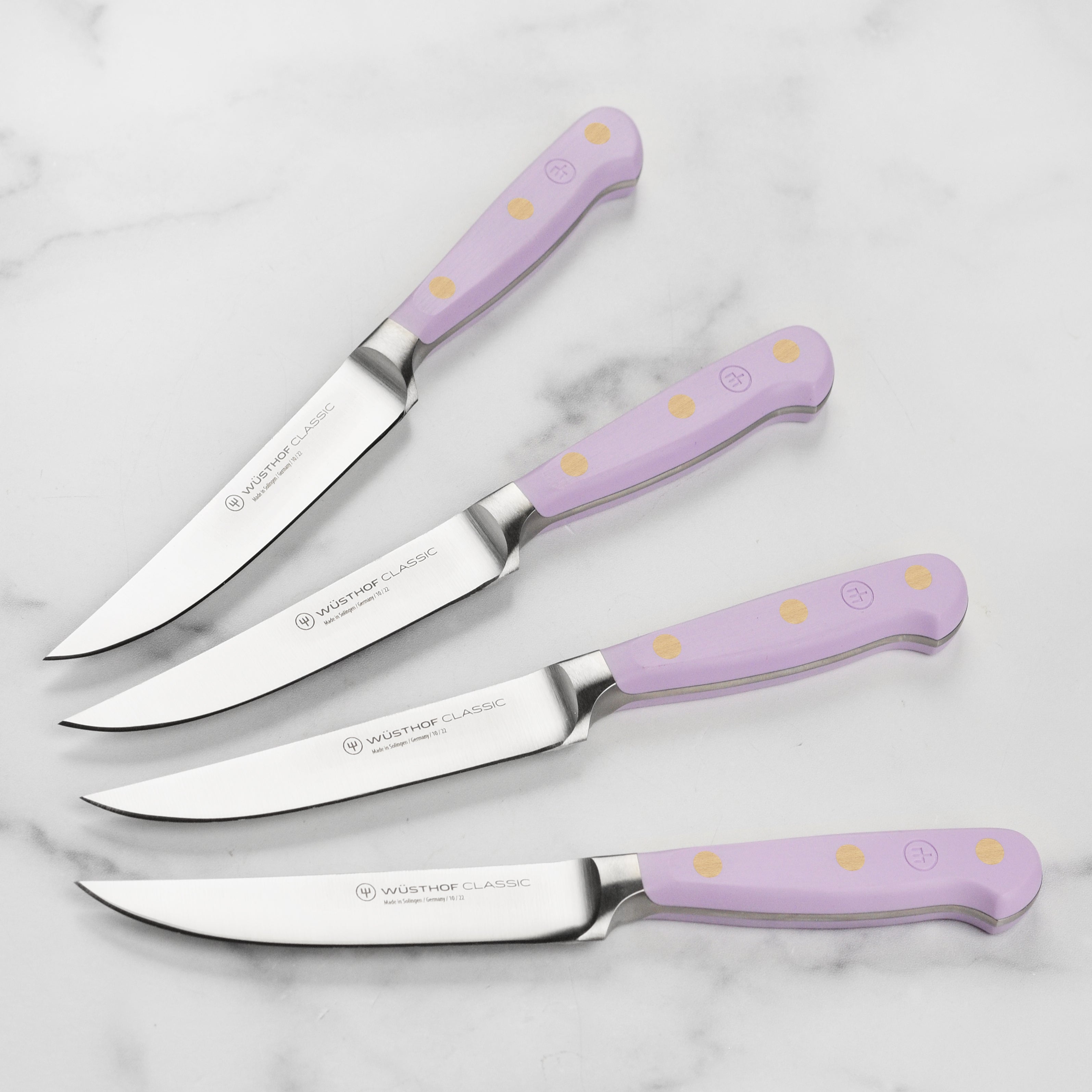 Wusthof Classic 4 Piece Purple Yam Steak Knife Set