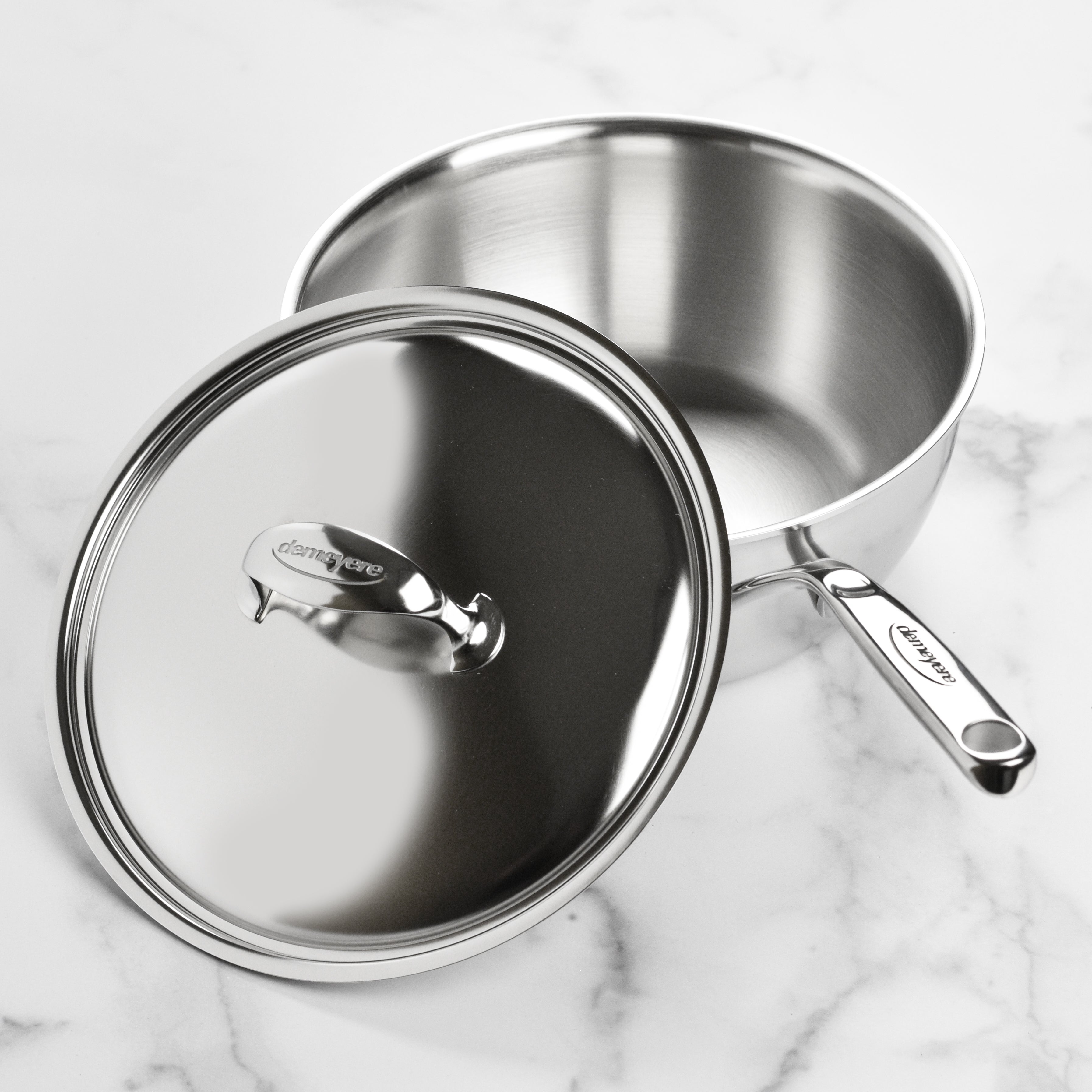 Demeyere Atlantis 3.5-quart Stainless Steel Saucier