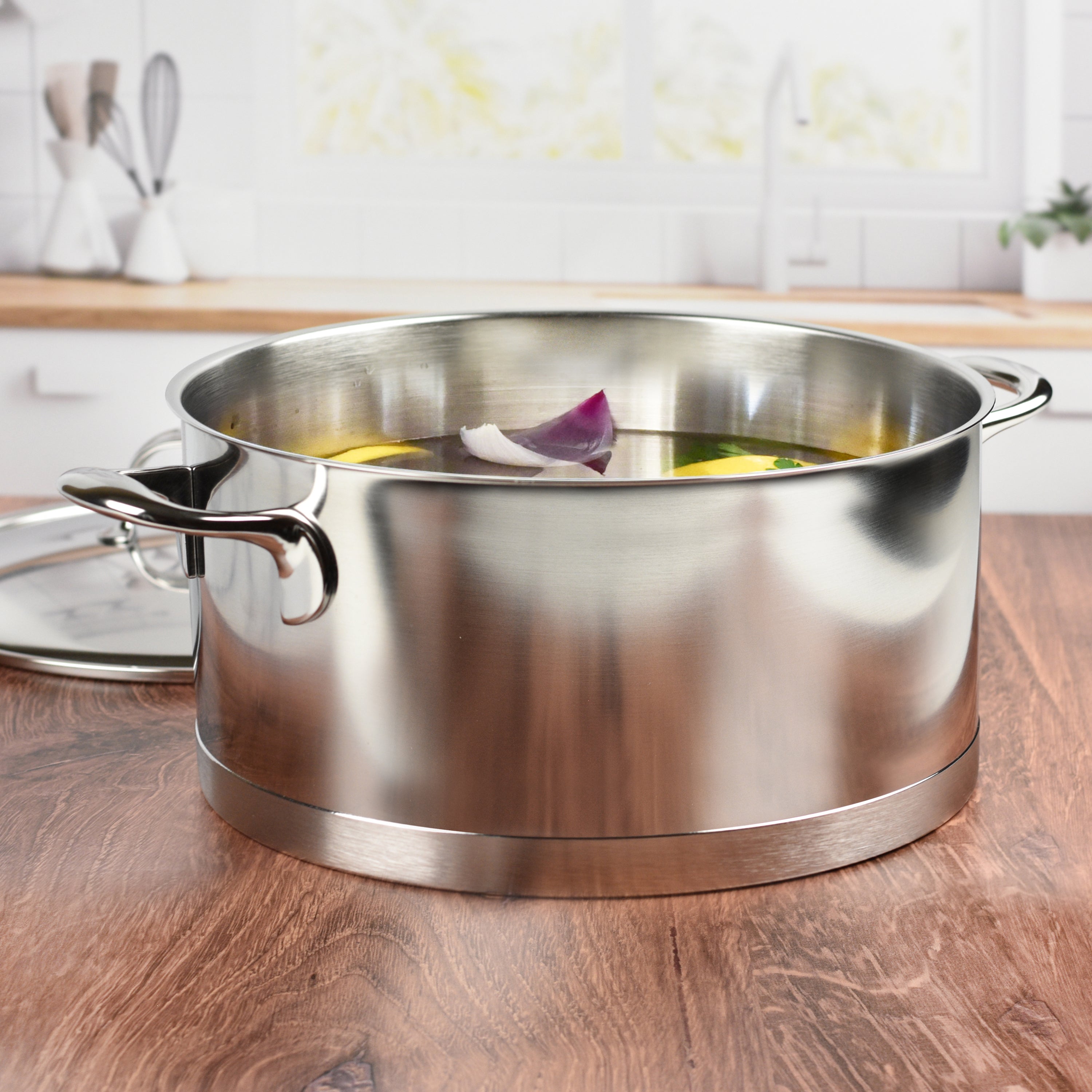 Demeyere Atlantis 8.9-quart Stainless Steel Dutch Oven