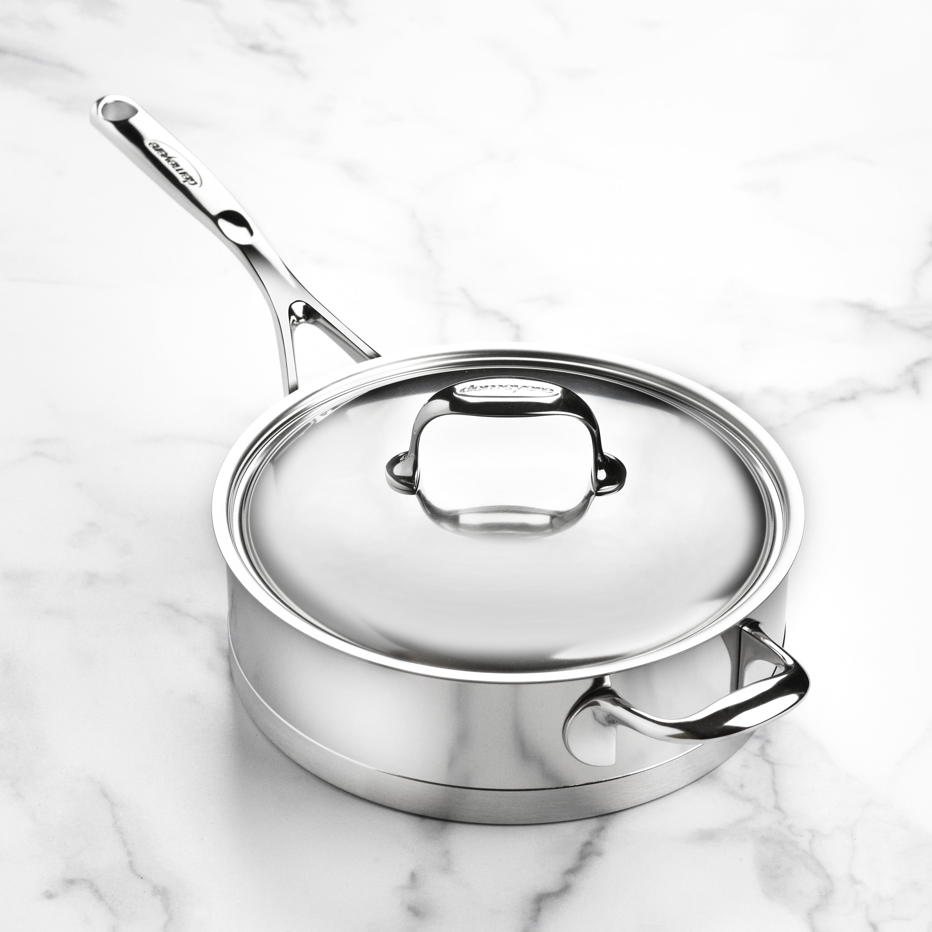 Demeyere Atlantis 2.6-quart Stainless Steel Saute Pan