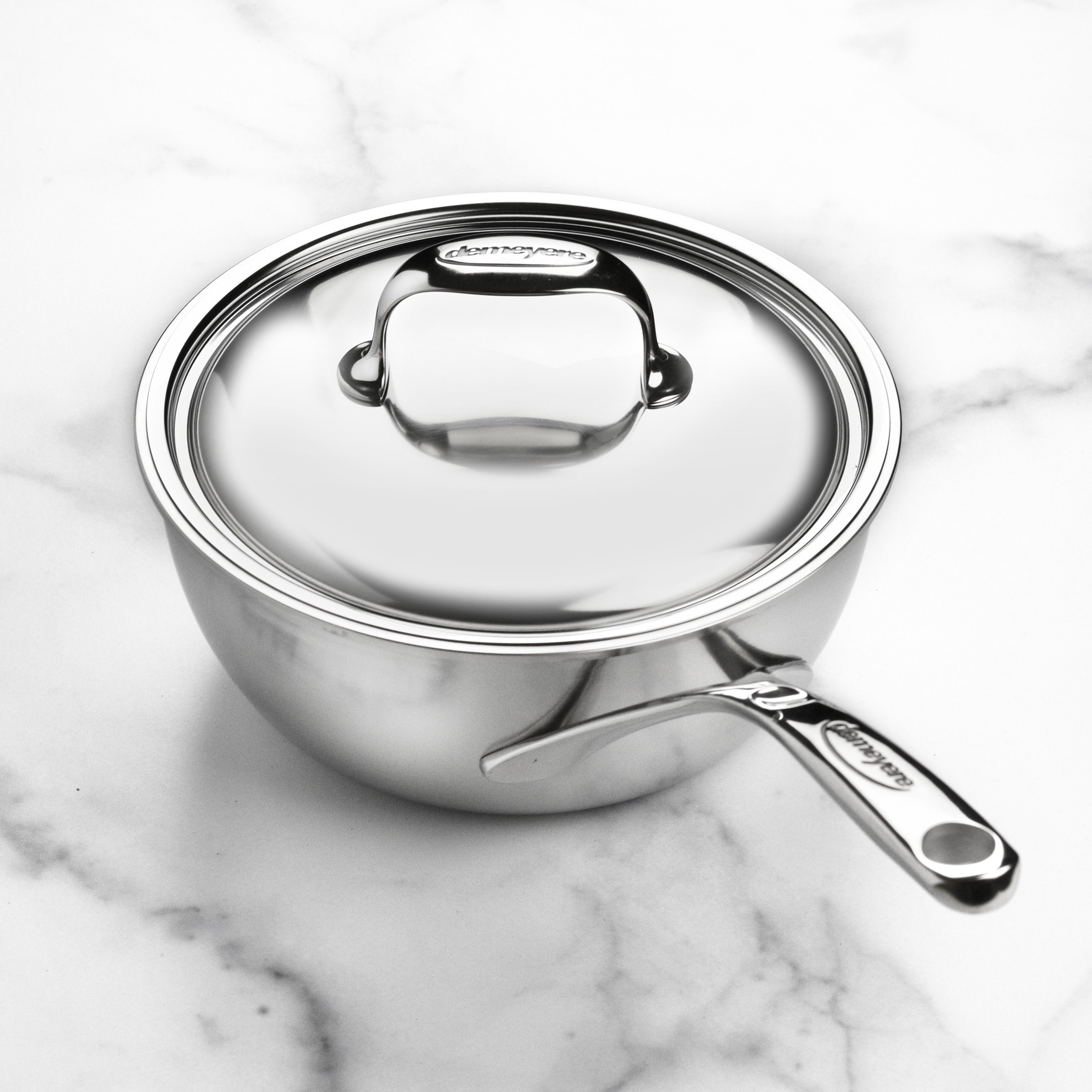 Demeyere Atlantis 2.1-quart Stainless Steel Saucier