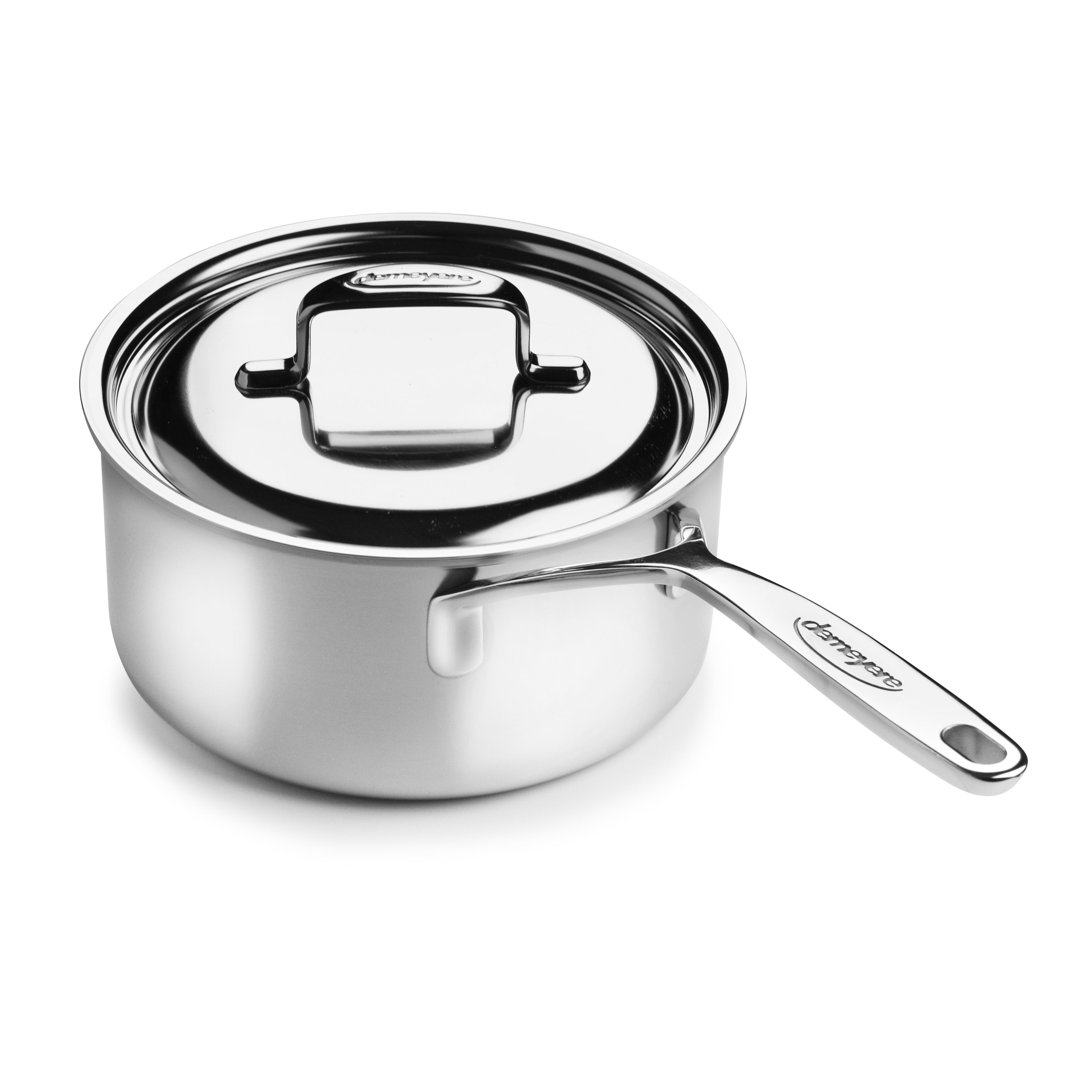 Demeyere 5-Plus 3-quart Stainless Steel Saucepan