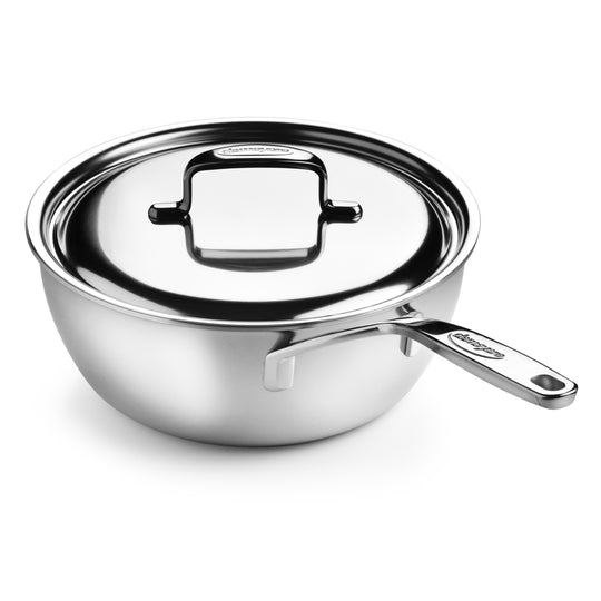 All-Clad d3 Stainless Stock Pot - 6-quart – Cutlery and More