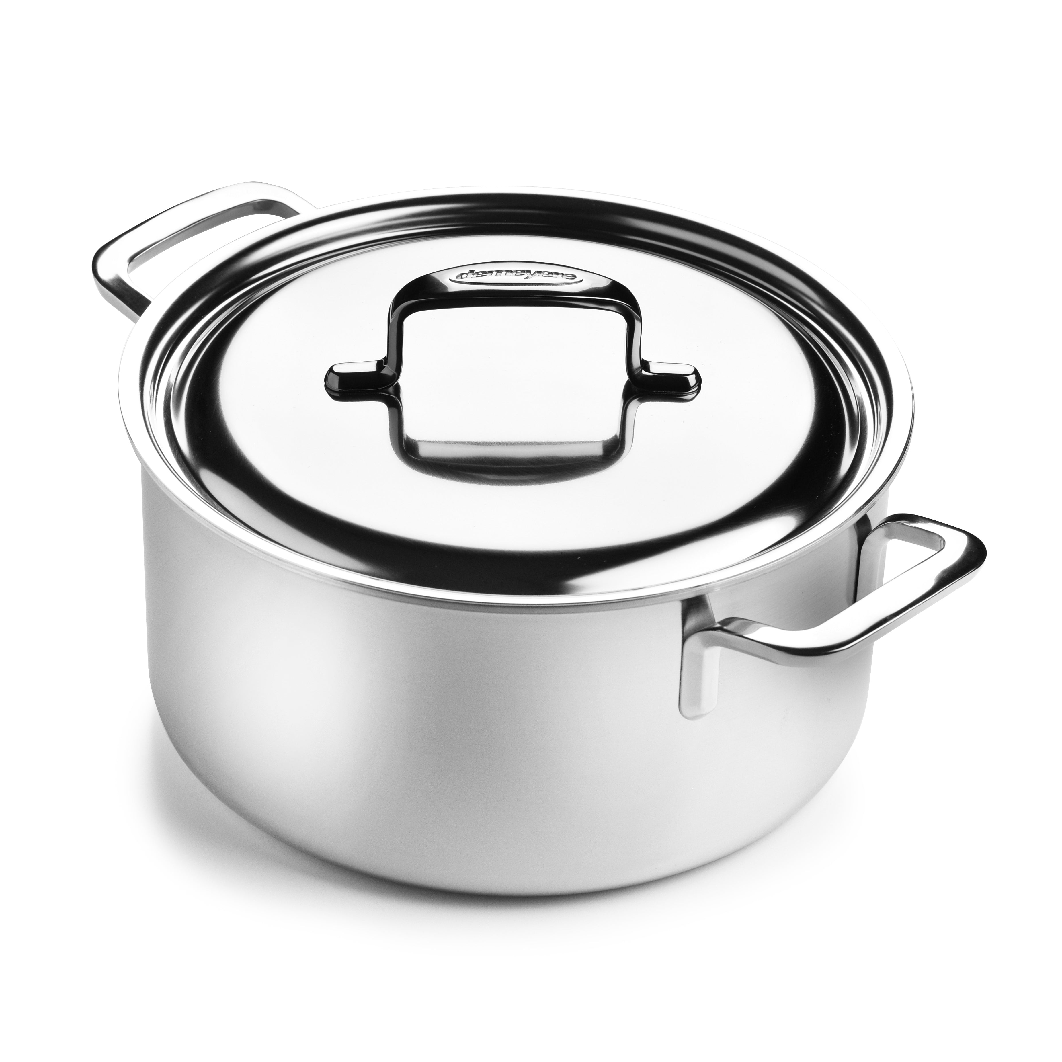 Demeyere 5-Plus 5.5-quart Stainless Steel Dutch Oven