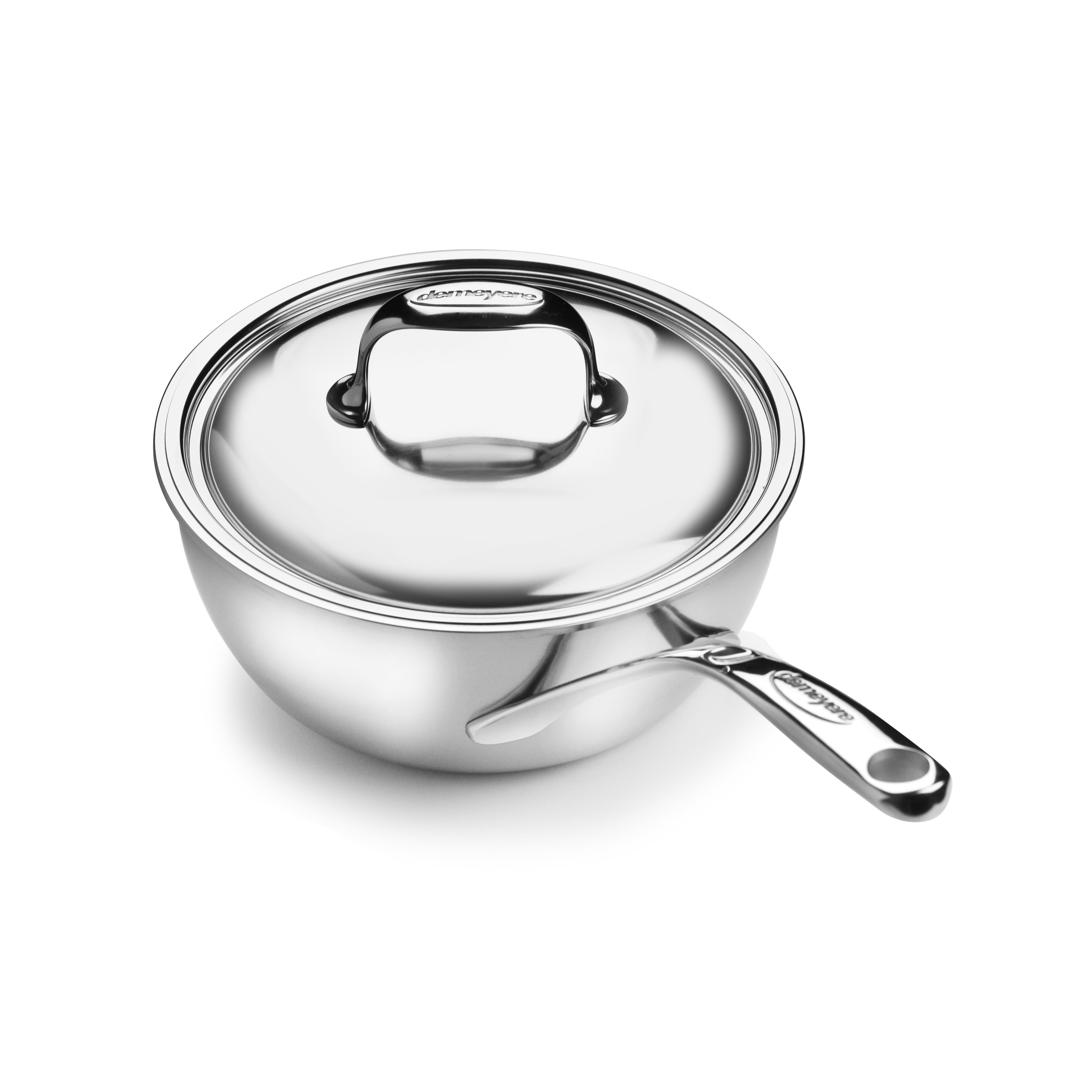 Demeyere Atlantis 2.1-quart Stainless Steel Saucier