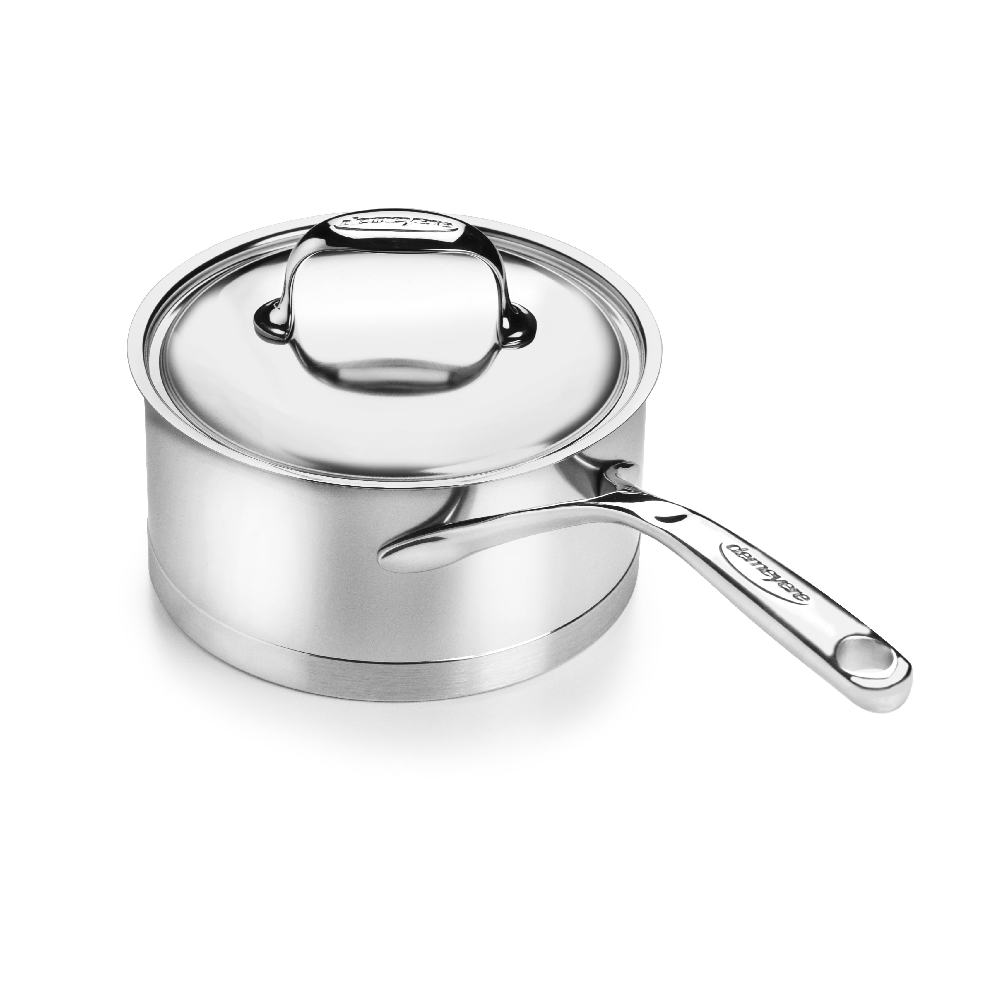 Demeyere Atlantis 2.3-quart Stainless Steel Saucepan