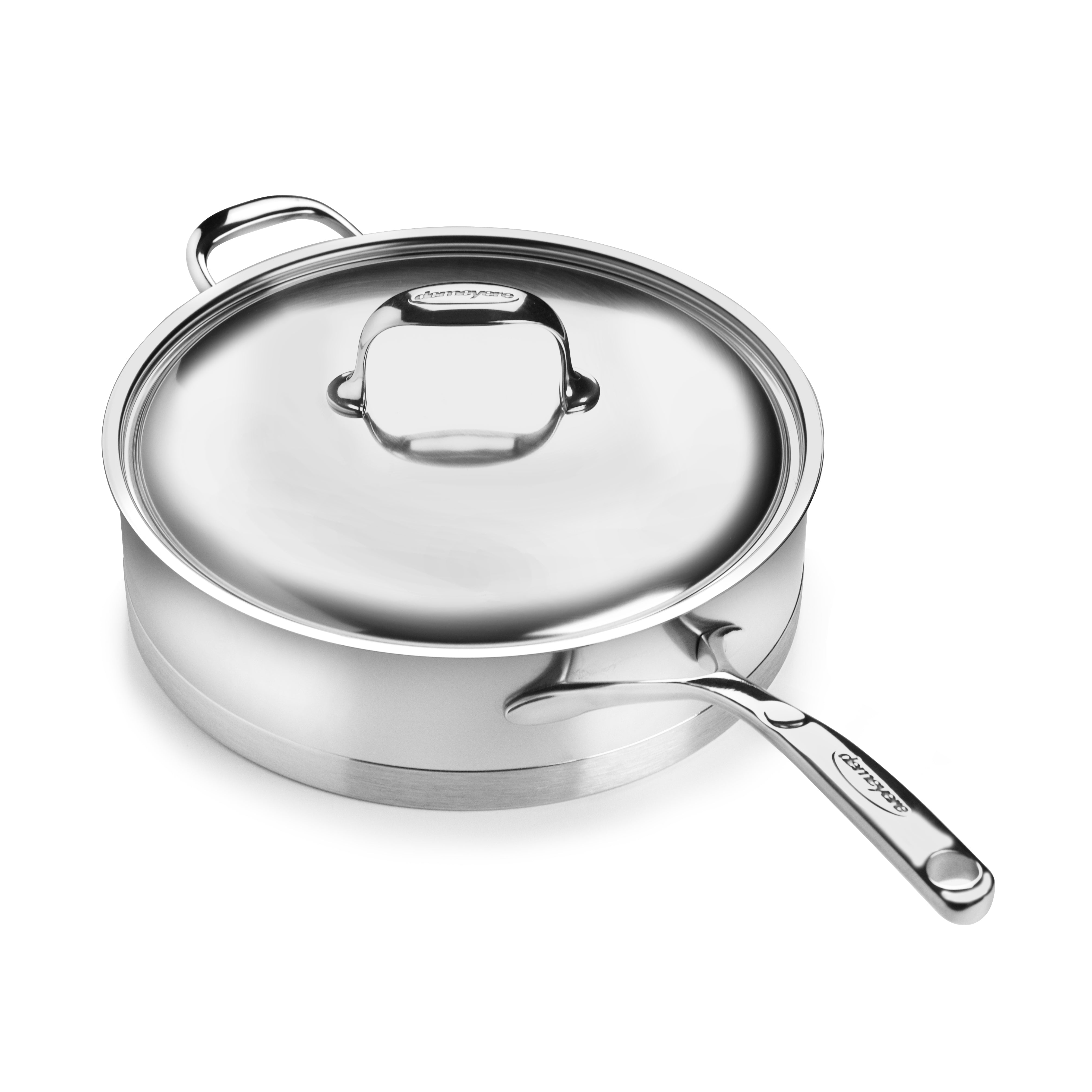 Demeyere Atlantis 4.2-quart Stainless Steel Saute Pan