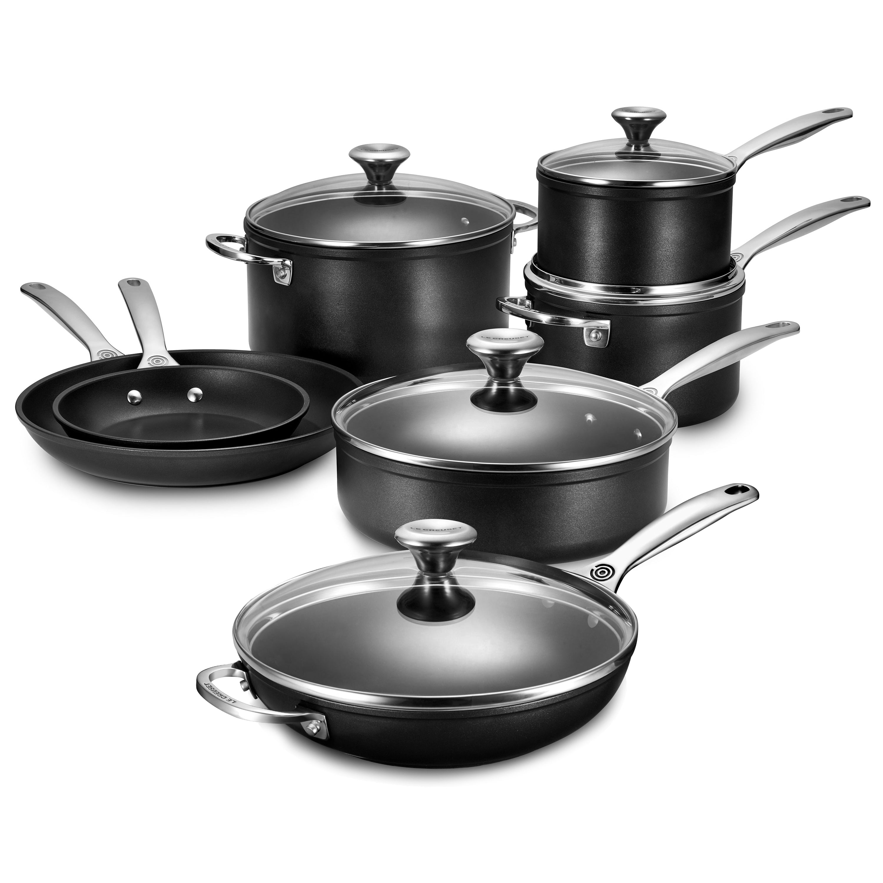 Le Creuset Toughened Nonstick Pro 12 Piece Cookware Set