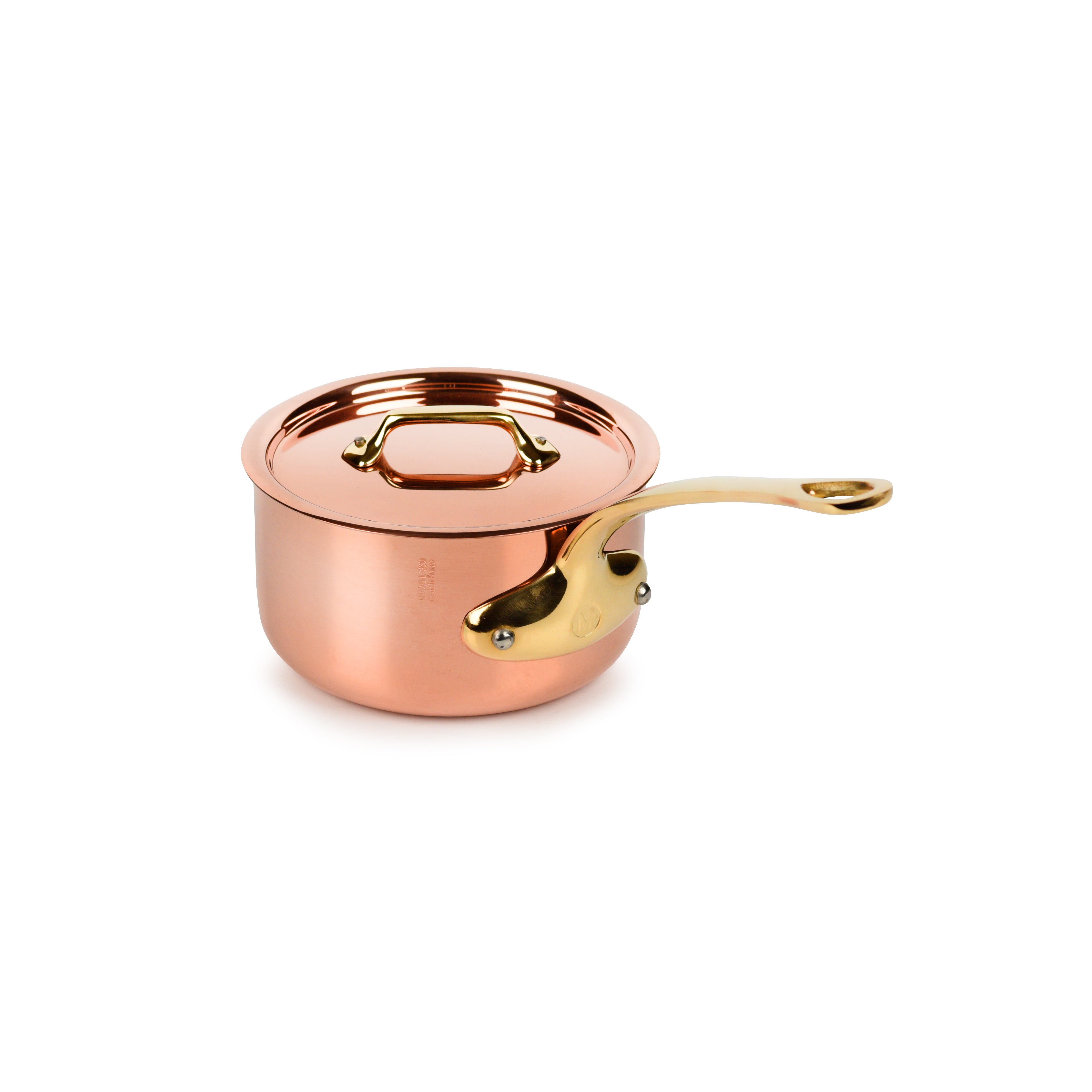 Mauviel M200B 1.2-quart Copper Saucepan