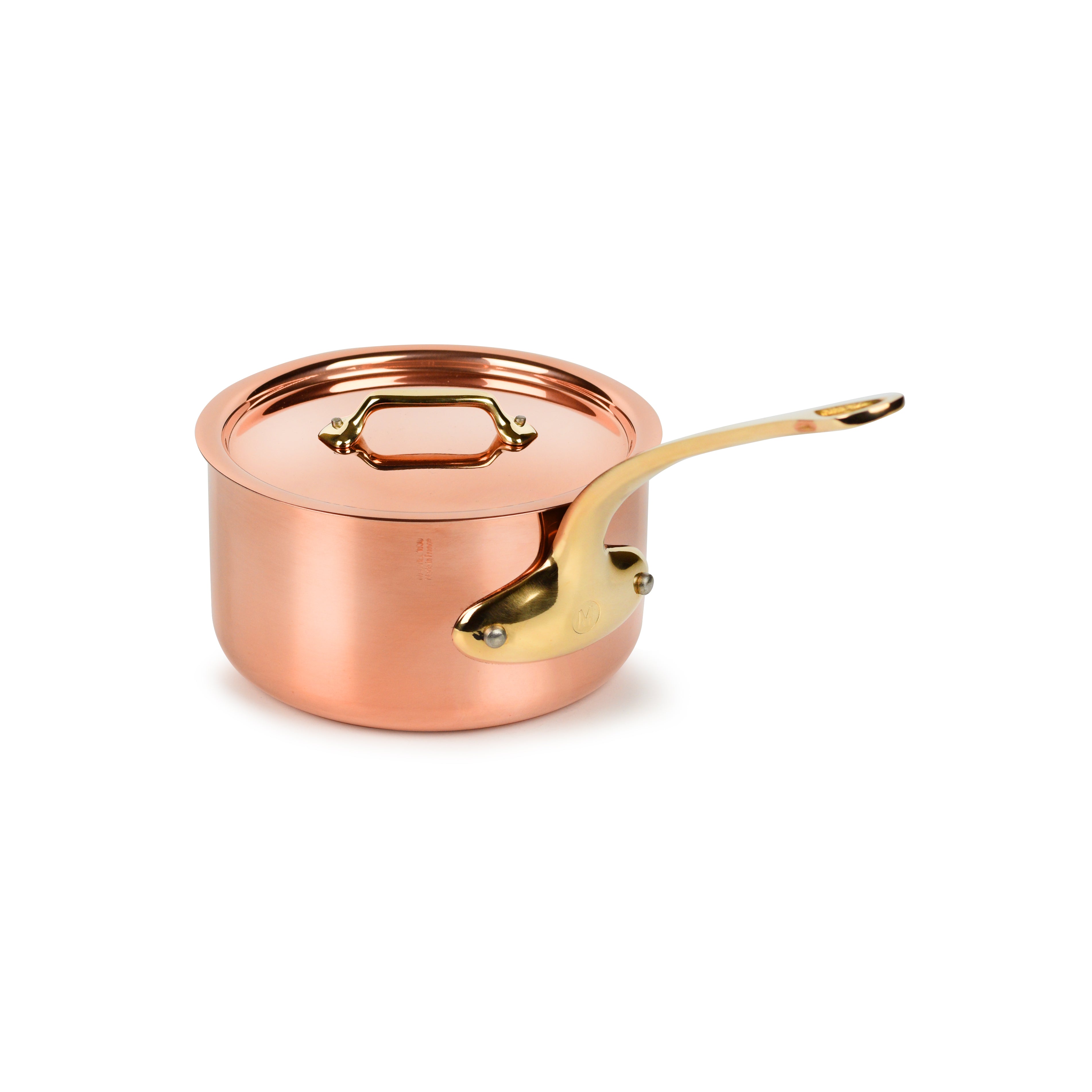 Mauviel M200B 1.9-quart Copper Saucepan