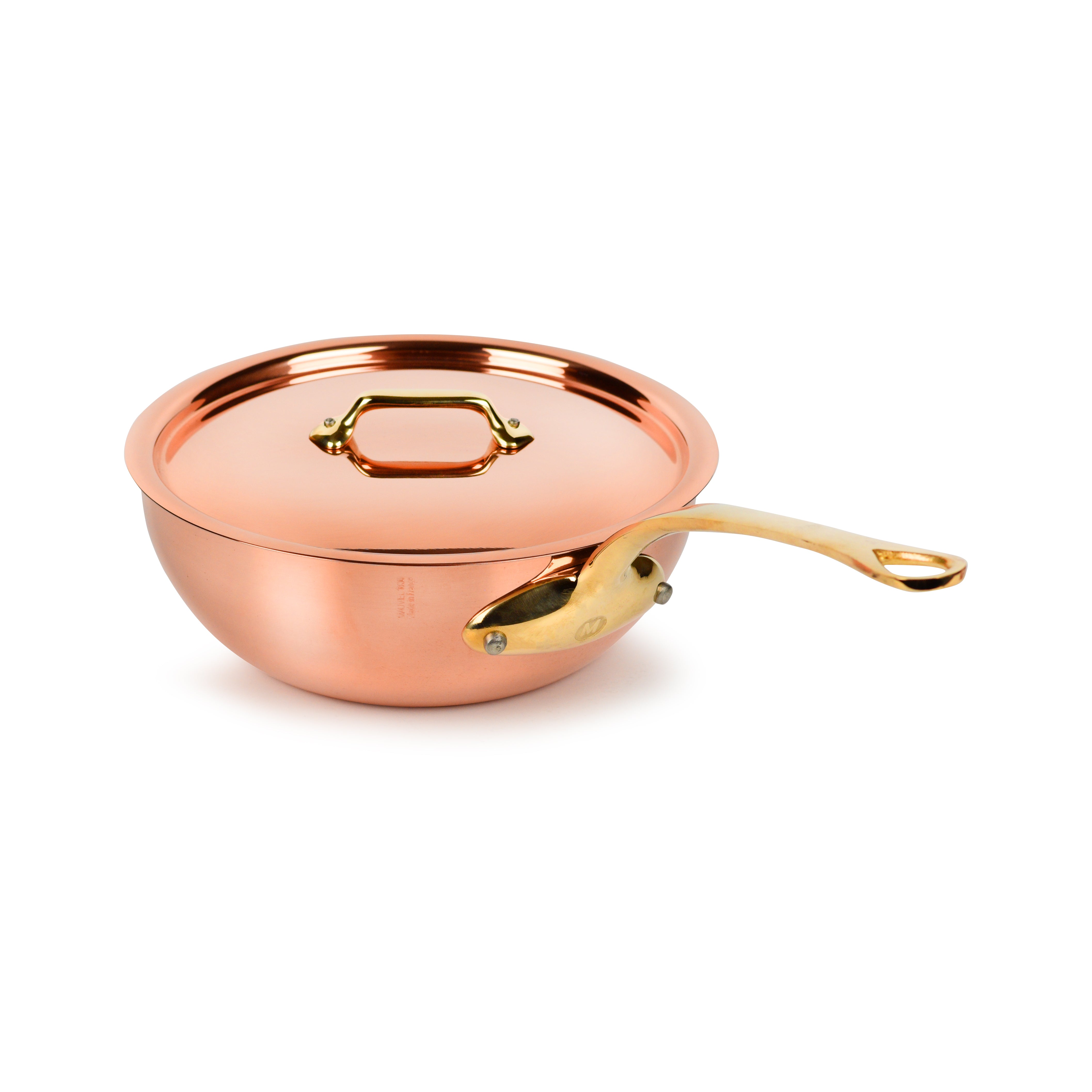 Mauviel M200B 2.1-quart Copper Saucier