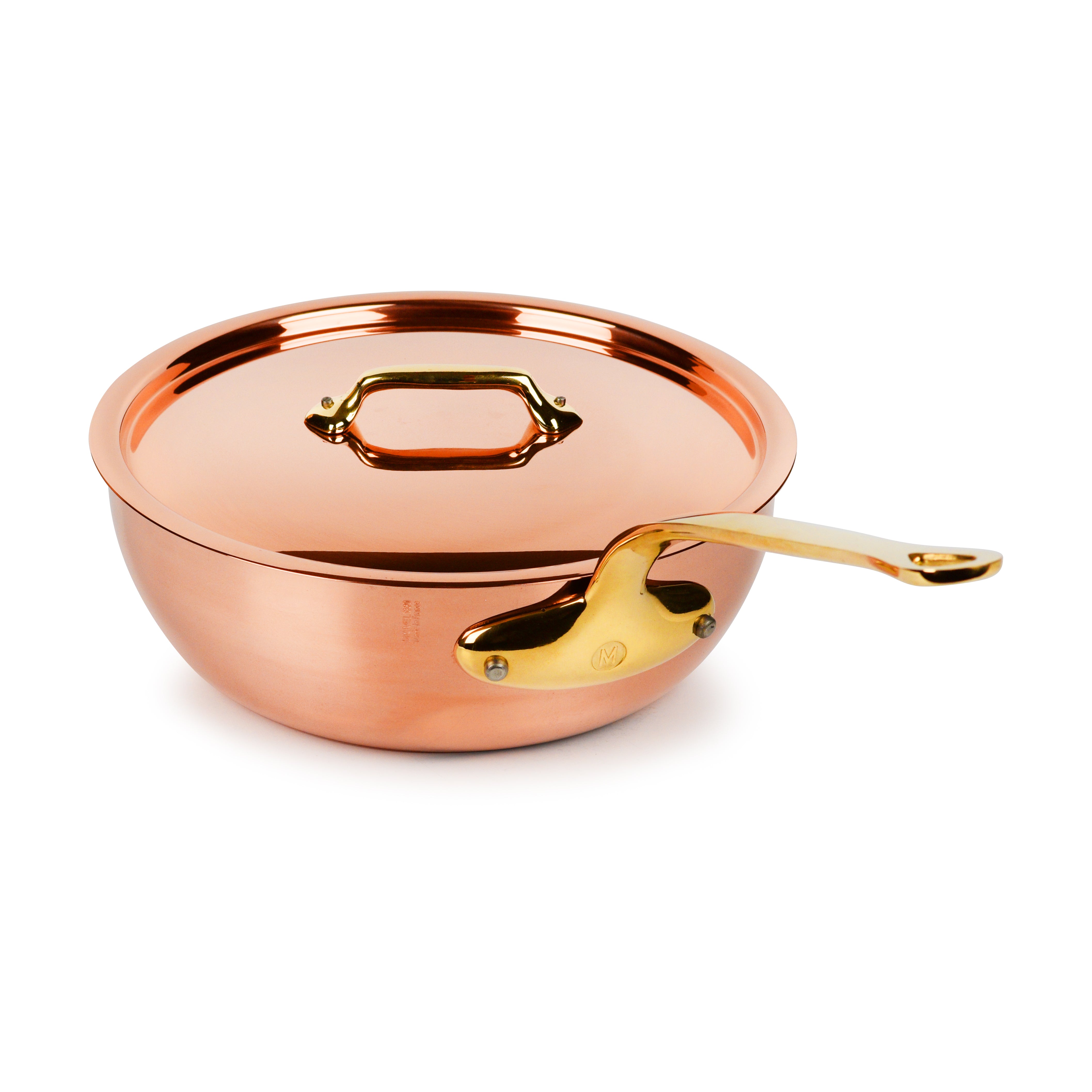 Mauviel M200B 3.7-quart Copper Saucier