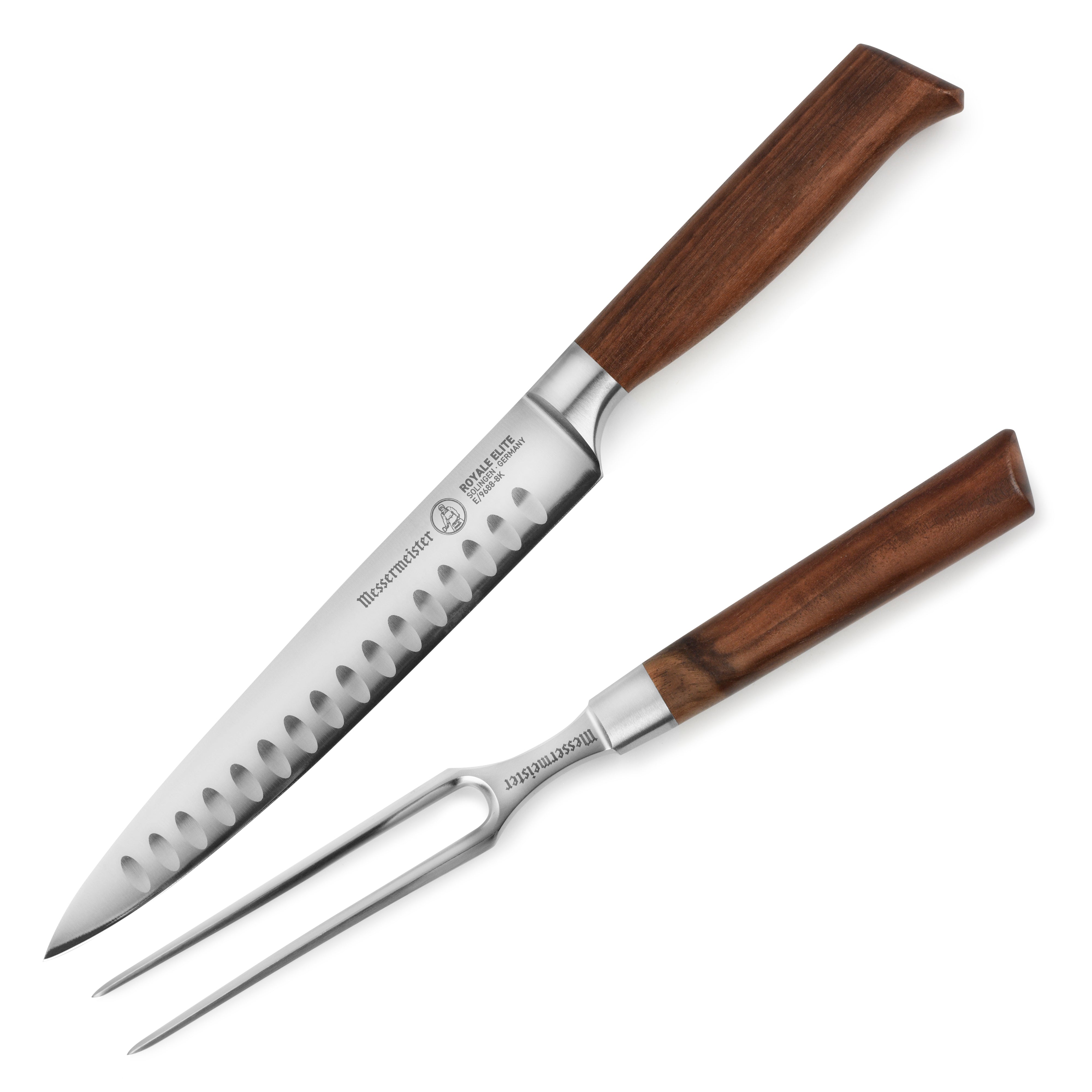 Messermeister Royale Elite 2 Piece Hollow Edge Carving Set