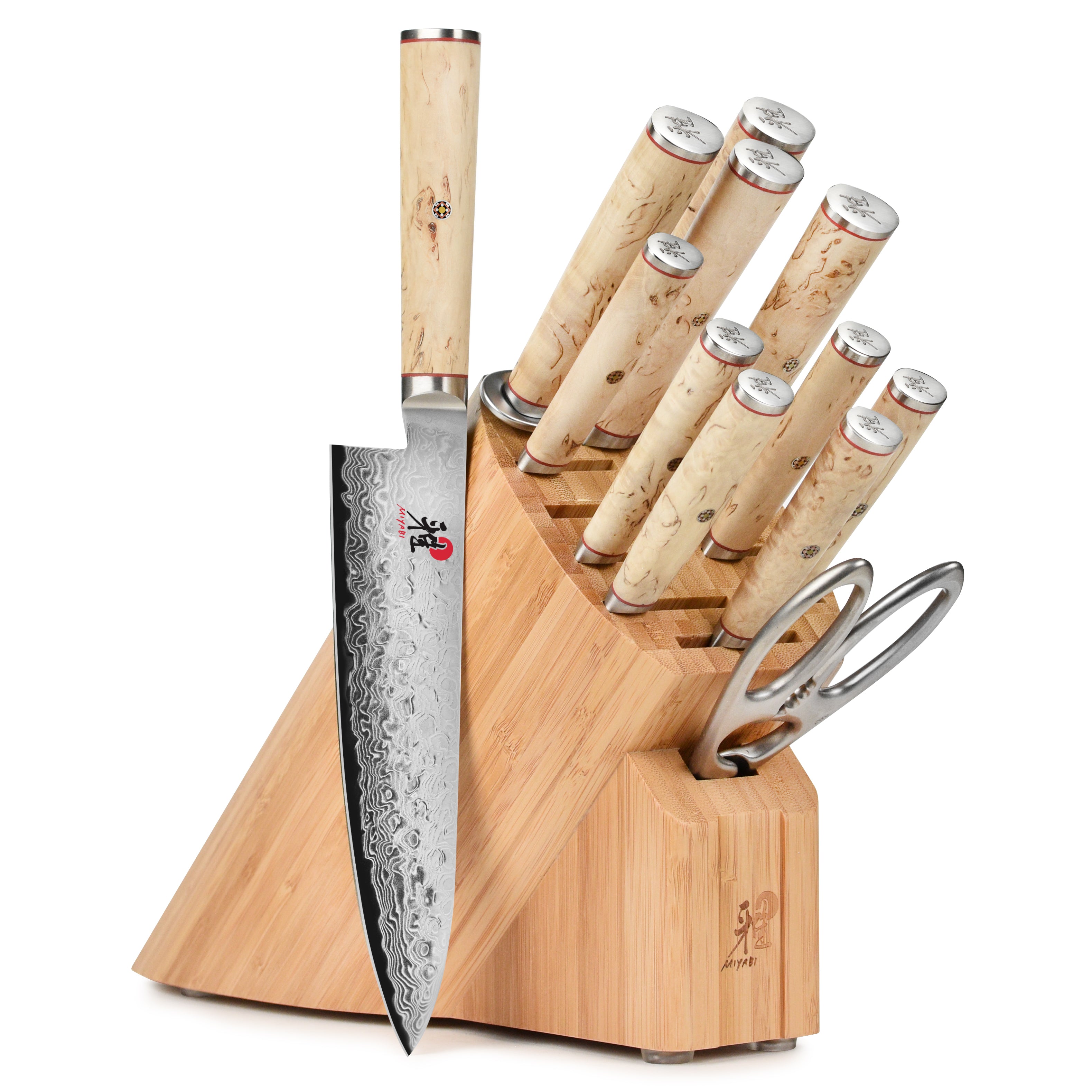 Miyabi Birchwood SG2 13 Piece Knife Block Set